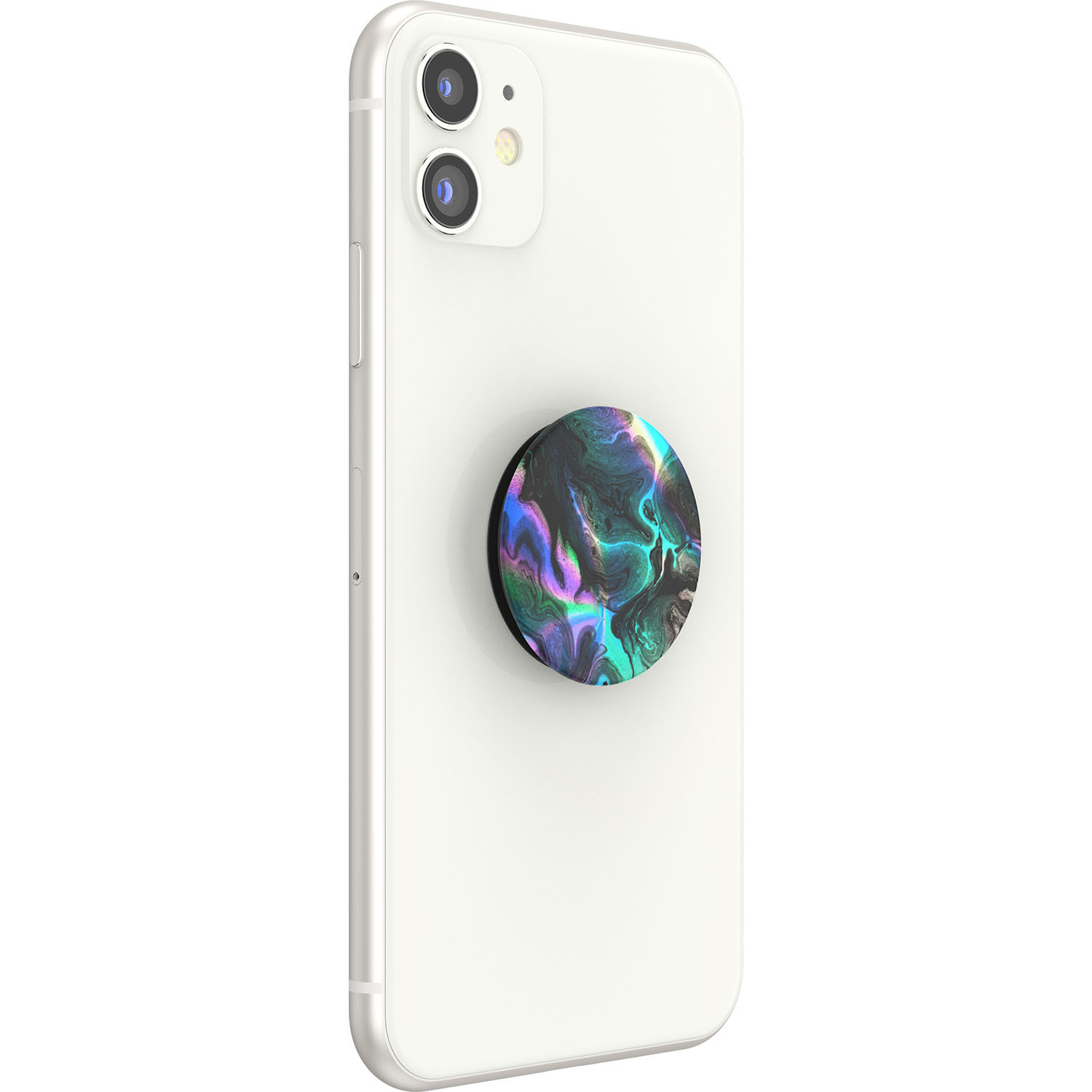 POPSOCKETS Oil Agate Avtagbart Grip med Stativfunksjon