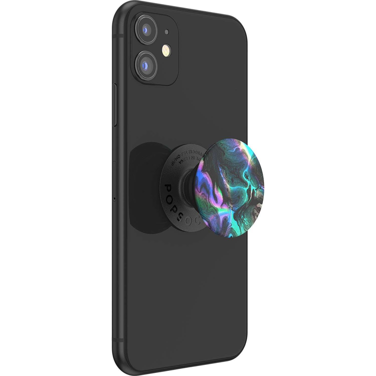 POPSOCKETS Oil Agate Avtagbart Grip med Stativfunksjon