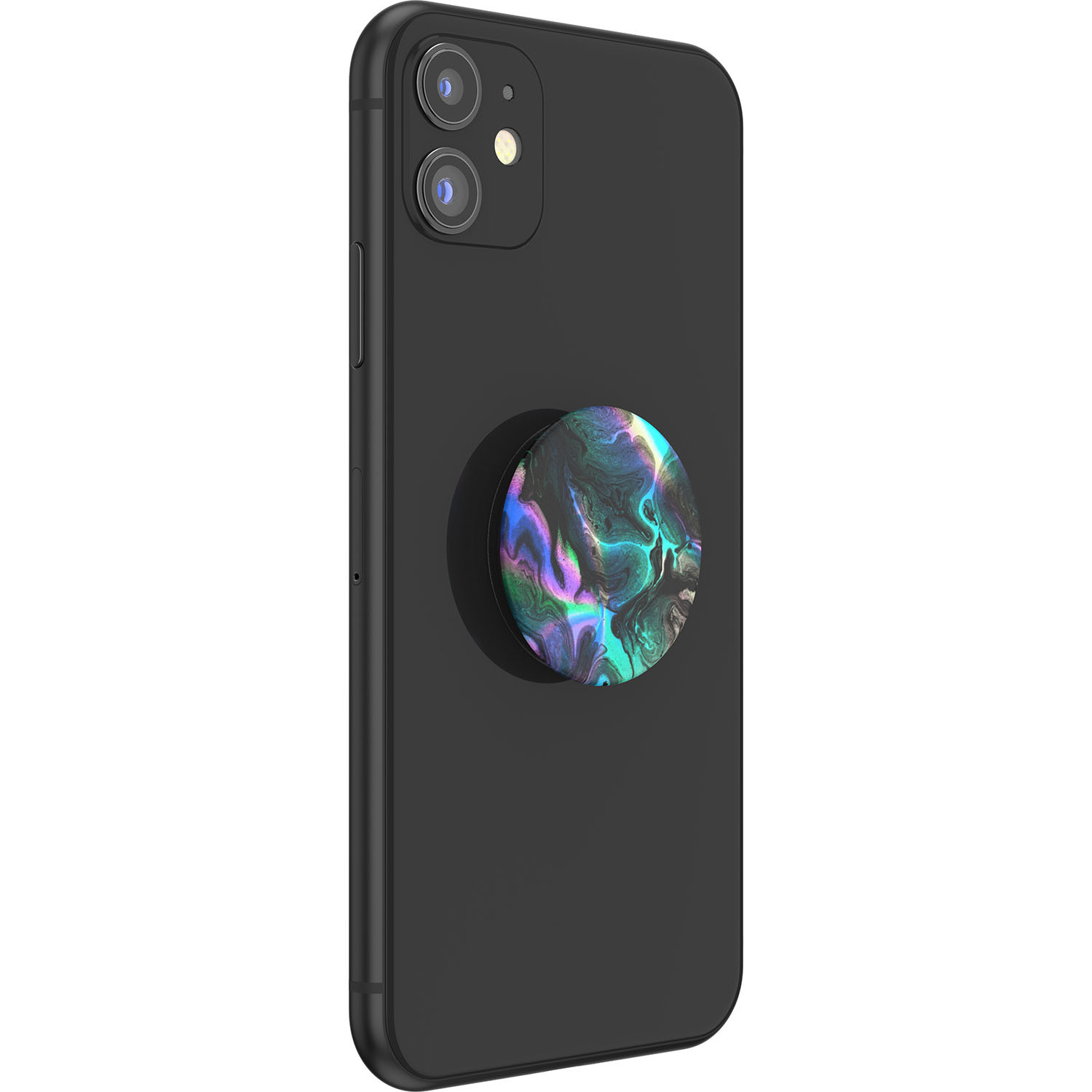 POPSOCKETS Oil Agate Avtagbart Grip med Stativfunksjon