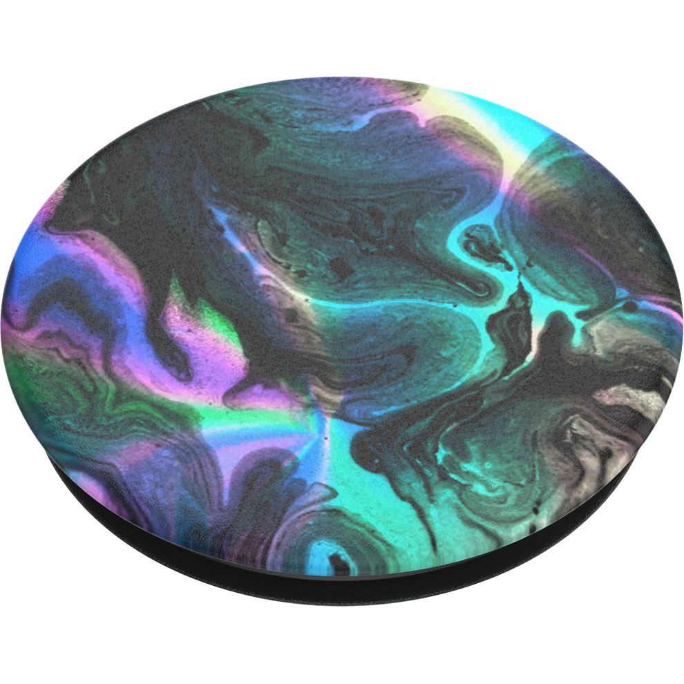 POPSOCKETS Oil Agate Avtagbart Grip med Stativfunksjon