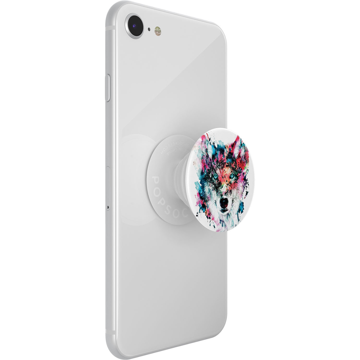POPSOCKETS Wolf Avtagbart Grip med Stativfunksjon