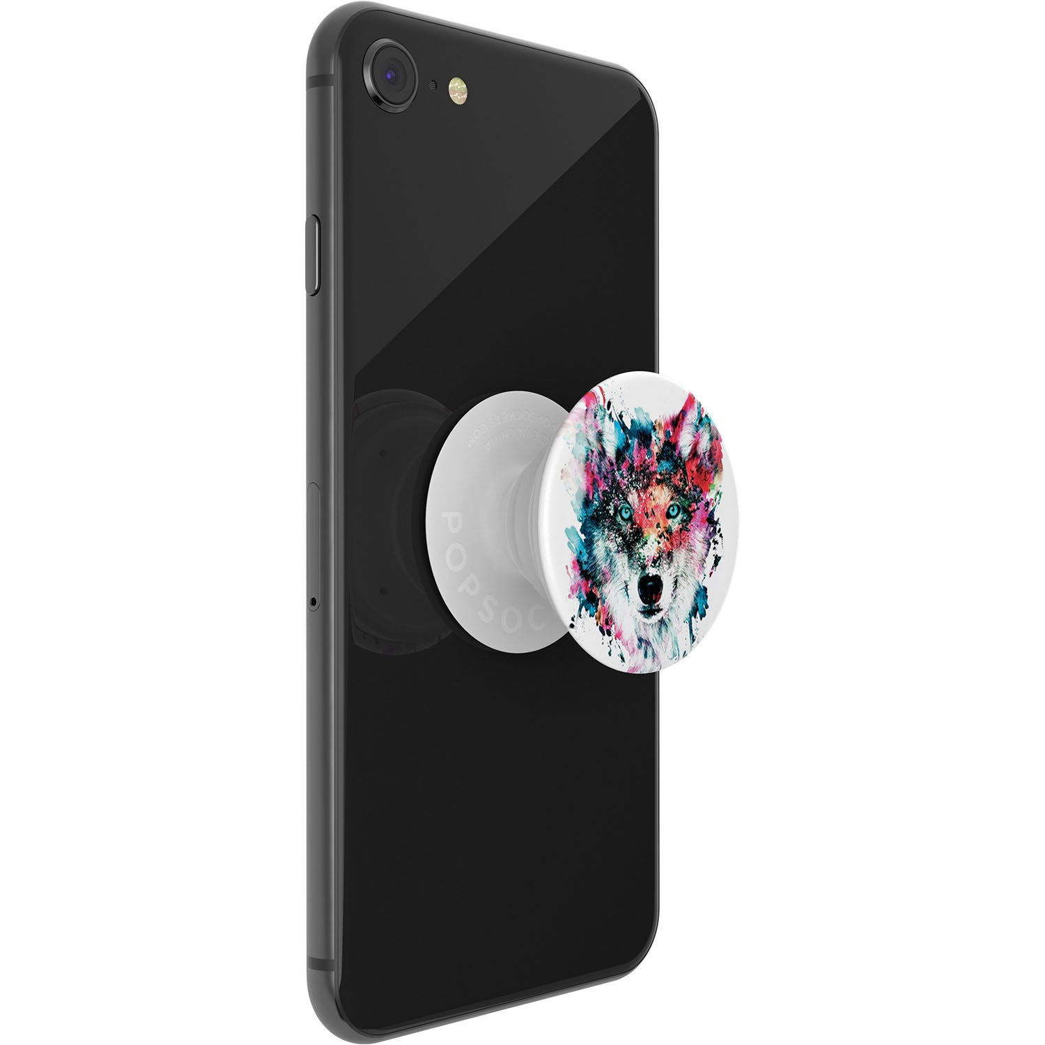 POPSOCKETS Wolf Avtagbart Grip med Stativfunksjon