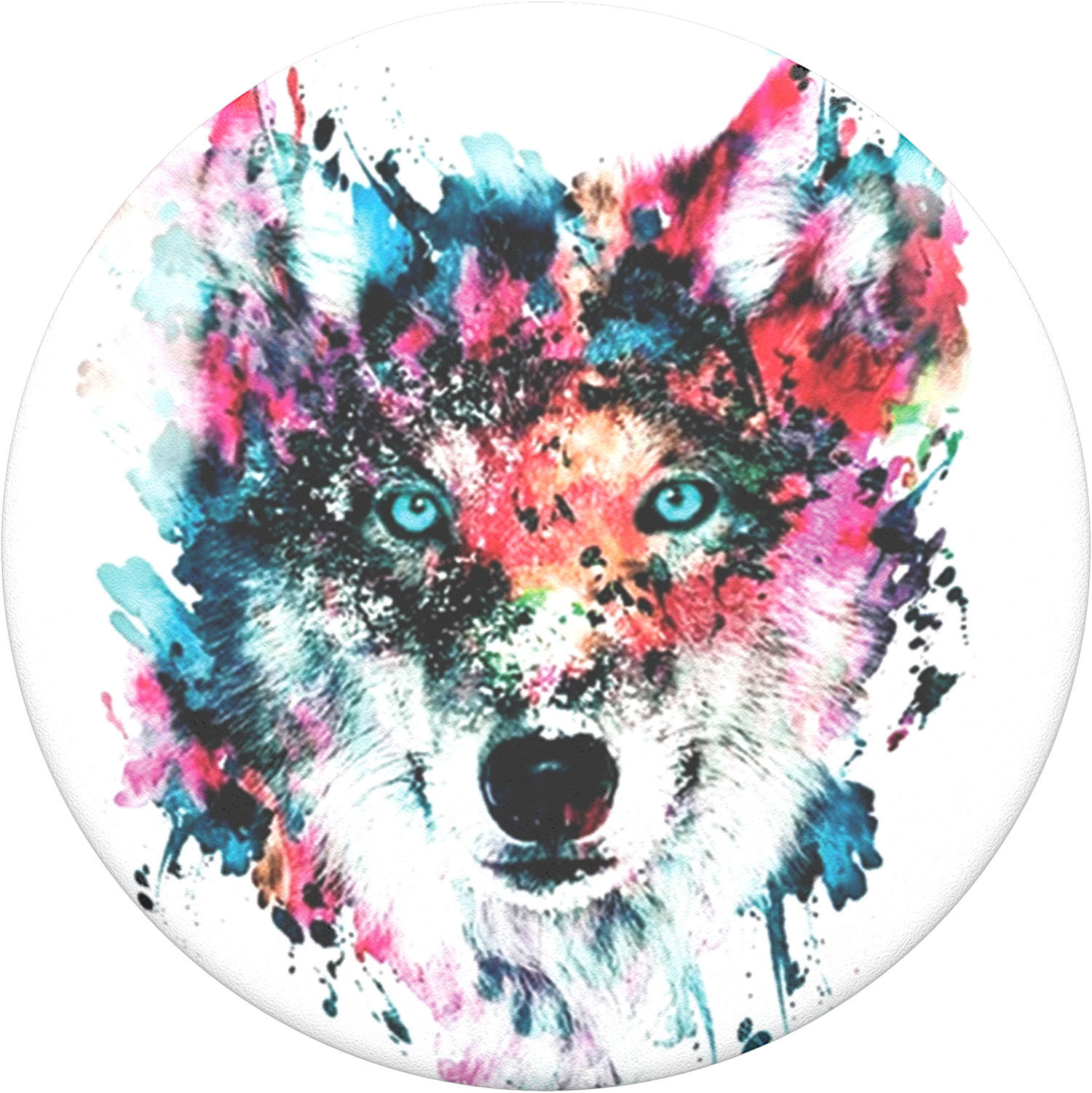 POPSOCKETS Wolf Avtagbart Grip med Stativfunksjon