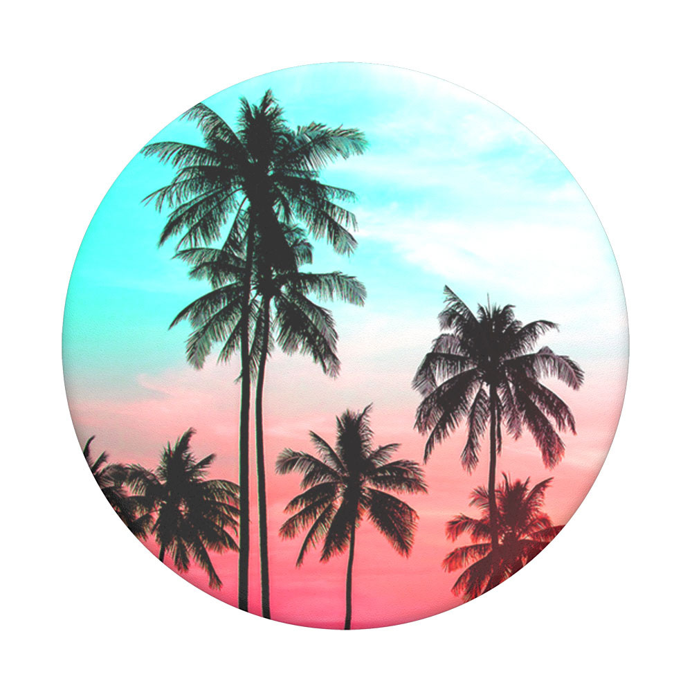 POPSOCKETS Tropical Sunset Avtagbart Grip med Stativfunksjon