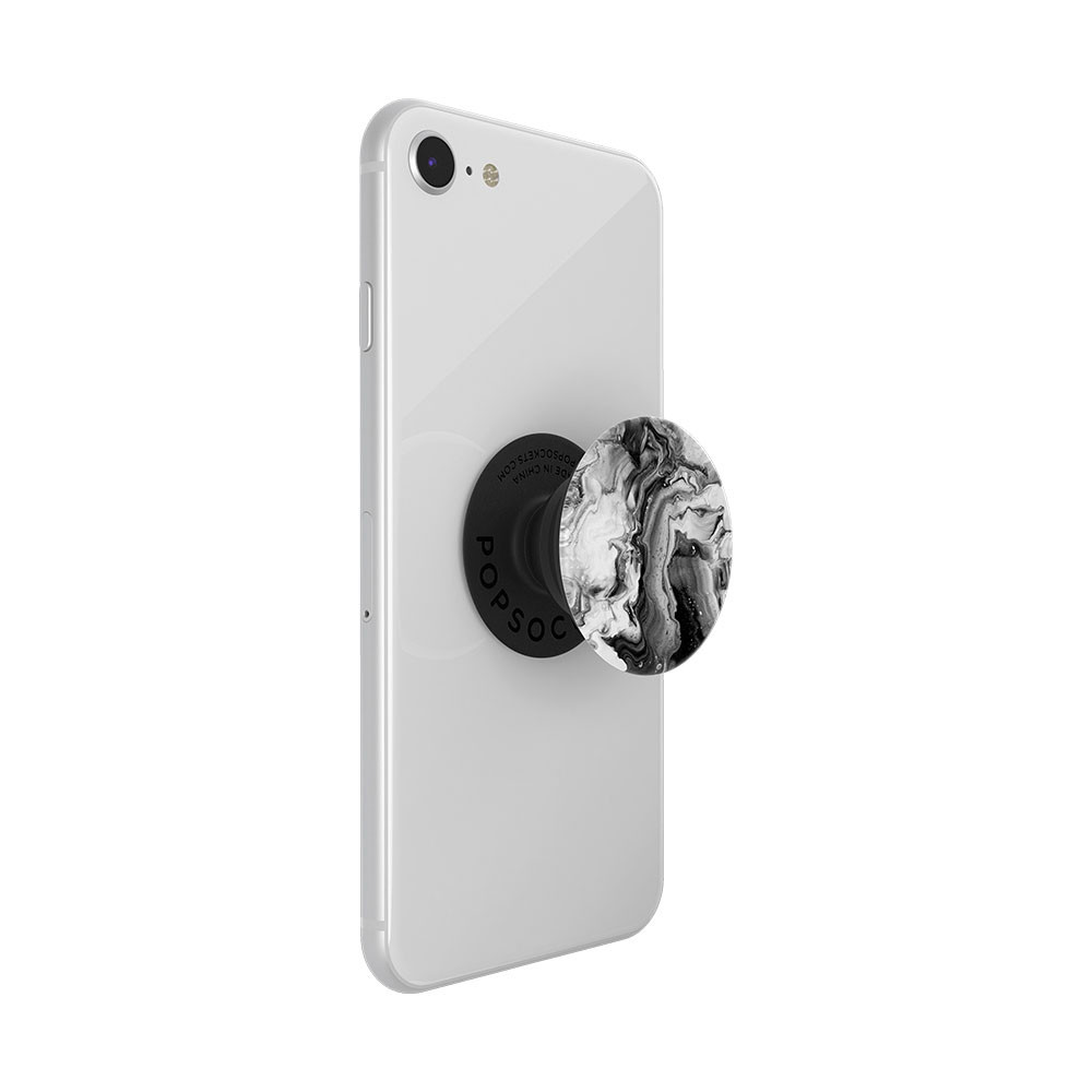 POPSOCKETS Ghost Marble Avtagbart Grip med Stativfunksjon