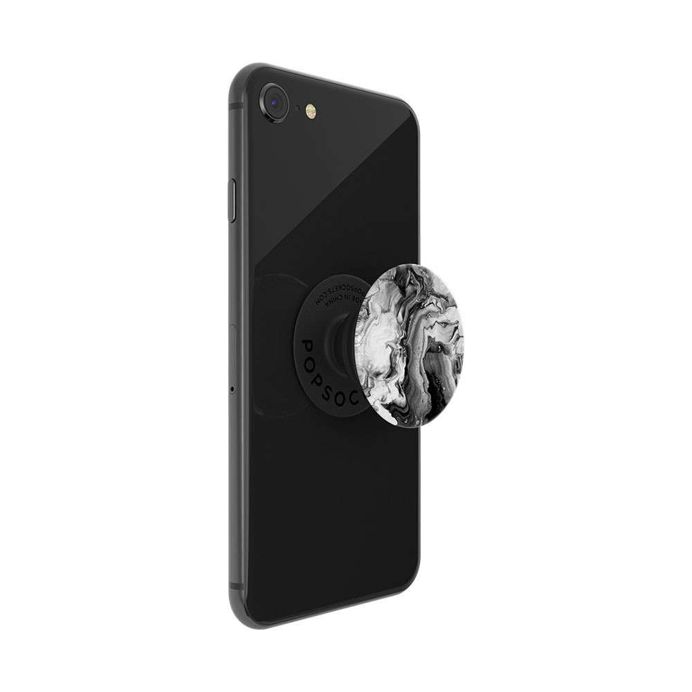 POPSOCKETS Ghost Marble Avtagbart Grip med Stativfunksjon