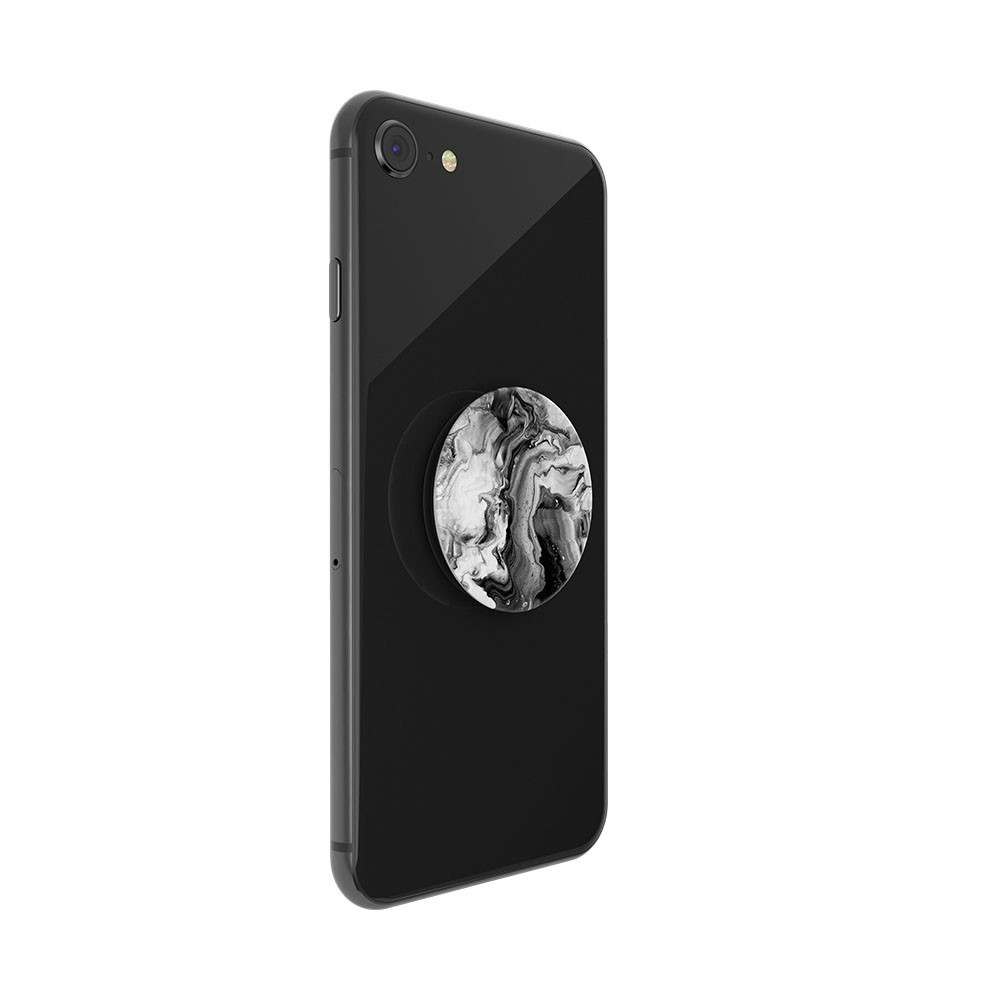 POPSOCKETS Ghost Marble Avtagbart Grip med Stativfunksjon