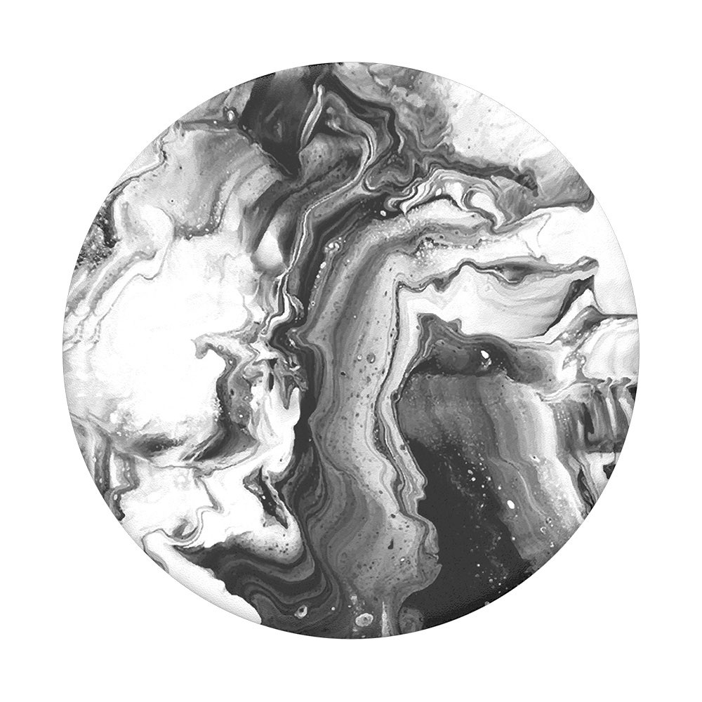 POPSOCKETS Ghost Marble Avtagbart Grip med Stativfunksjon