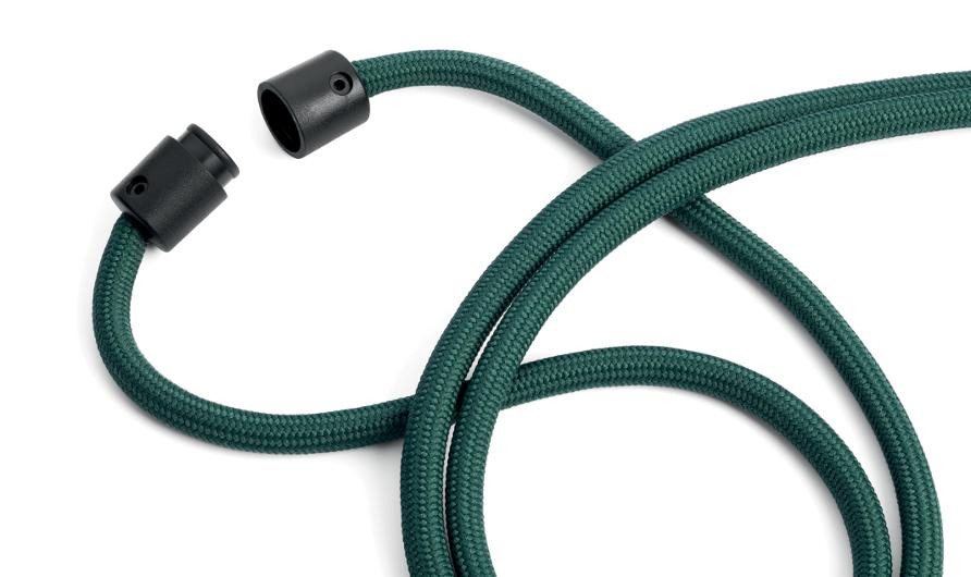 Halssnor Durable Rpet M/Krok Grønn (10 stk)