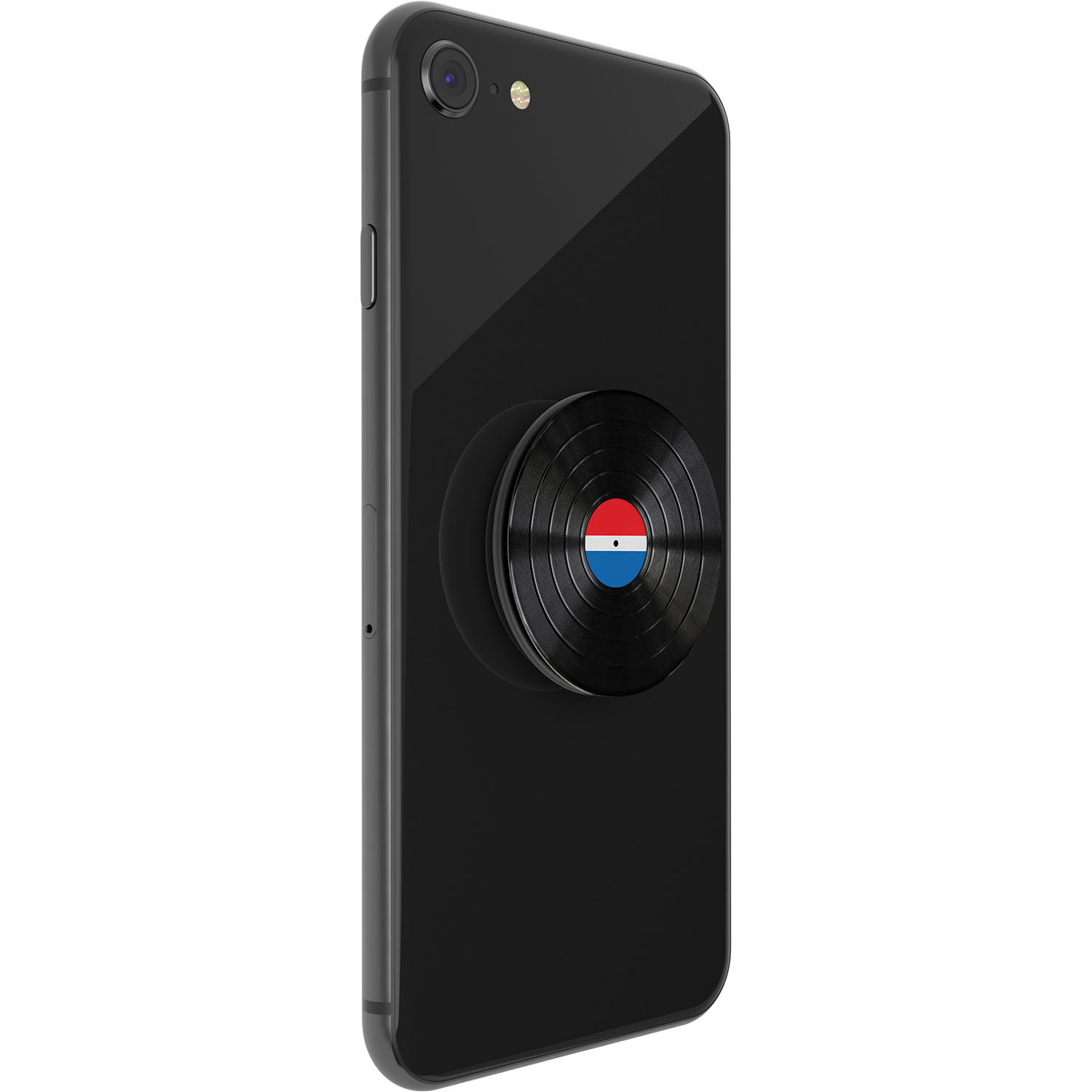 POPSOCKETS Backspin Aluminum 45 RPM Avtagbart Grip med stativfunksjon LUXE Spin