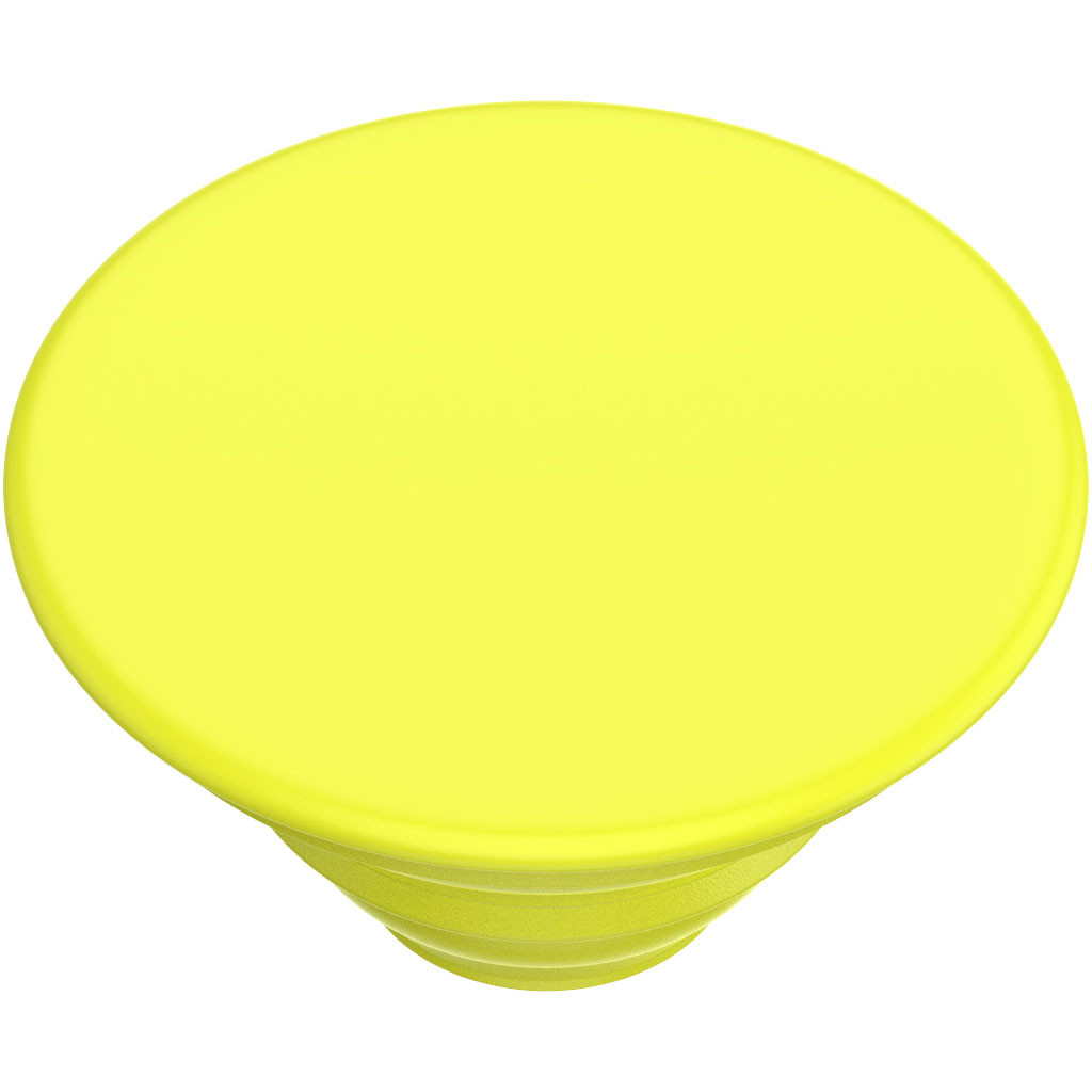 POPSOCKETS Neon Jolt Yellow Avtagbart Grip med stativfunksjon