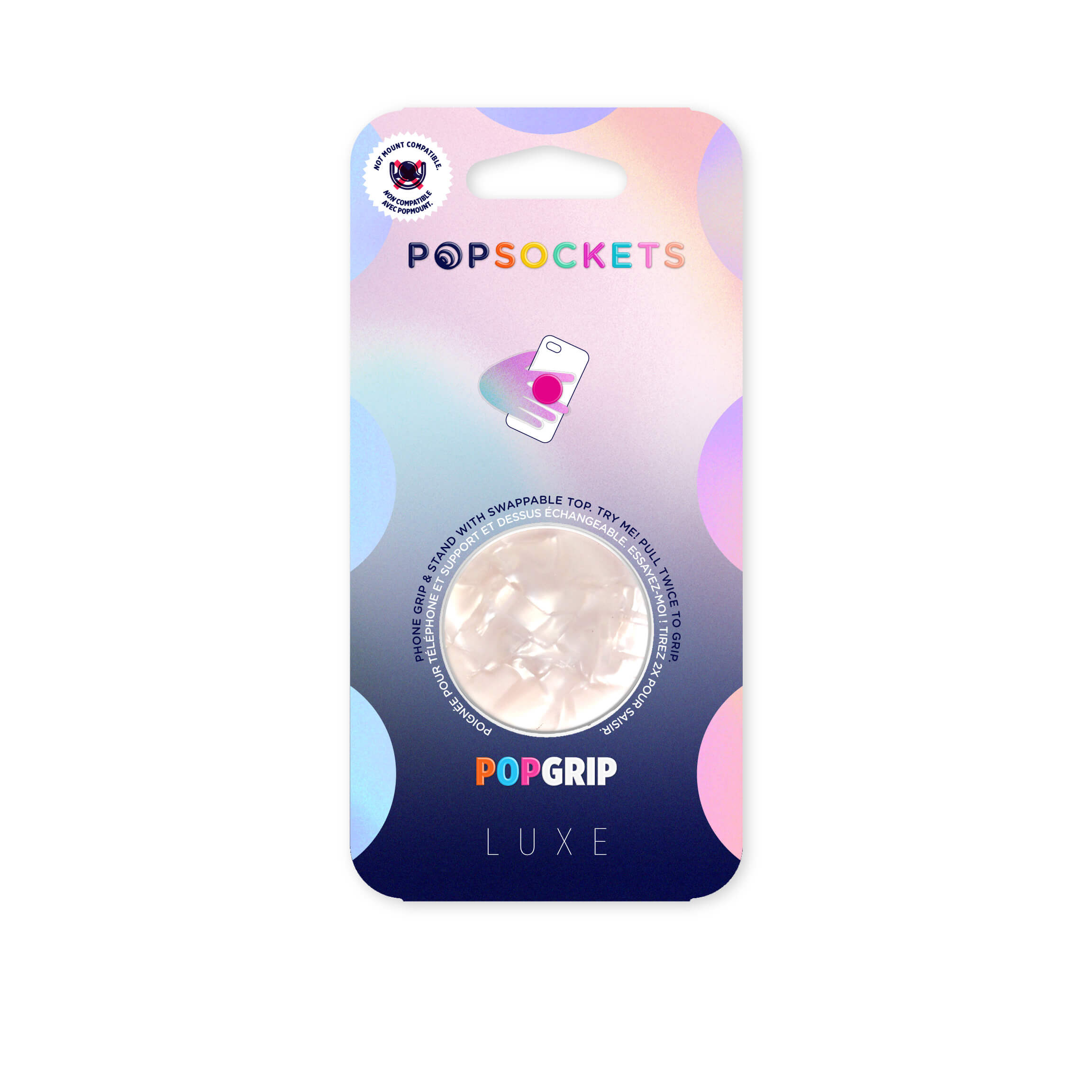 POPSOCKETS PopGrip Original Pearl White