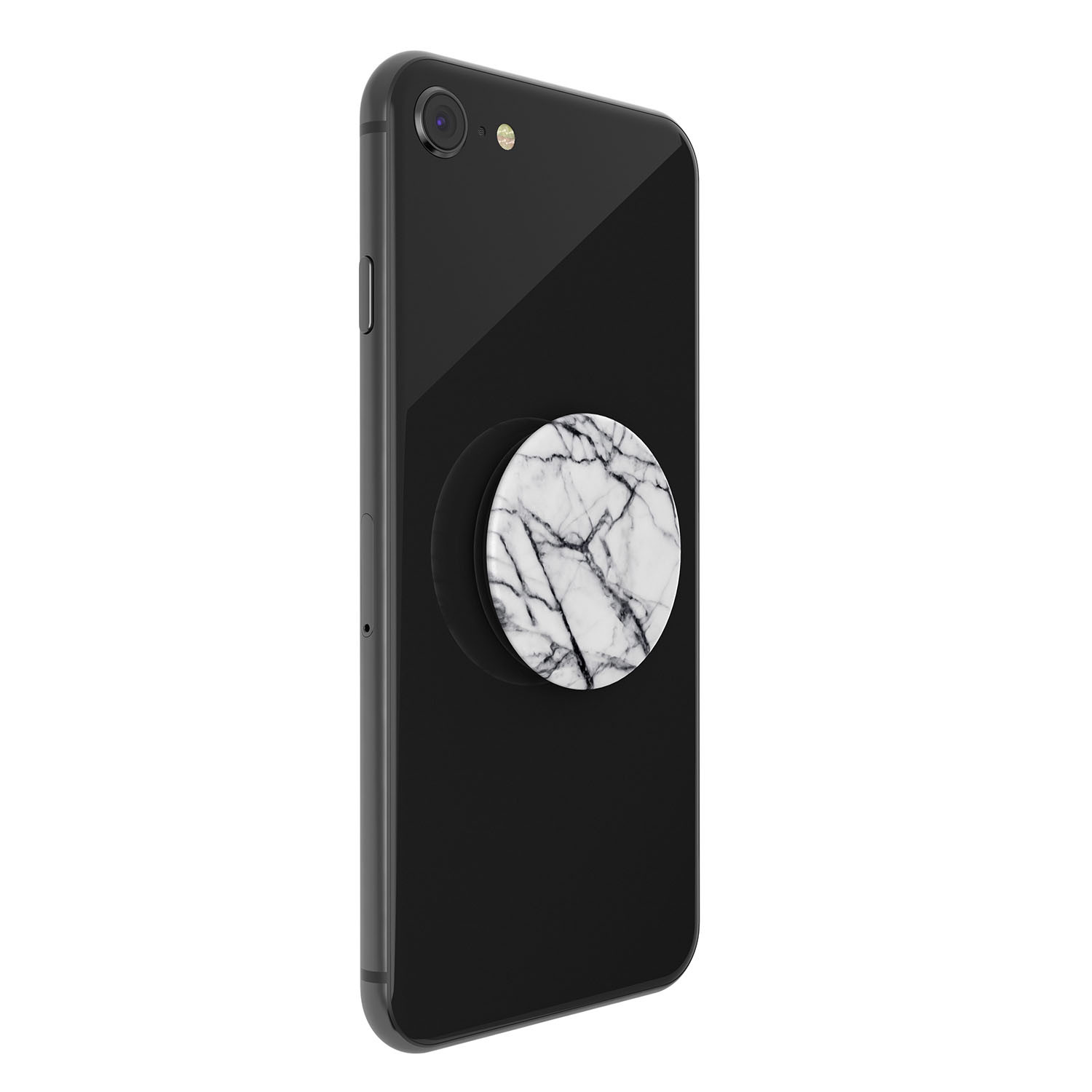 POPSOCKETS Dove White Marble Avtagbart Grip med stativfunksjon
