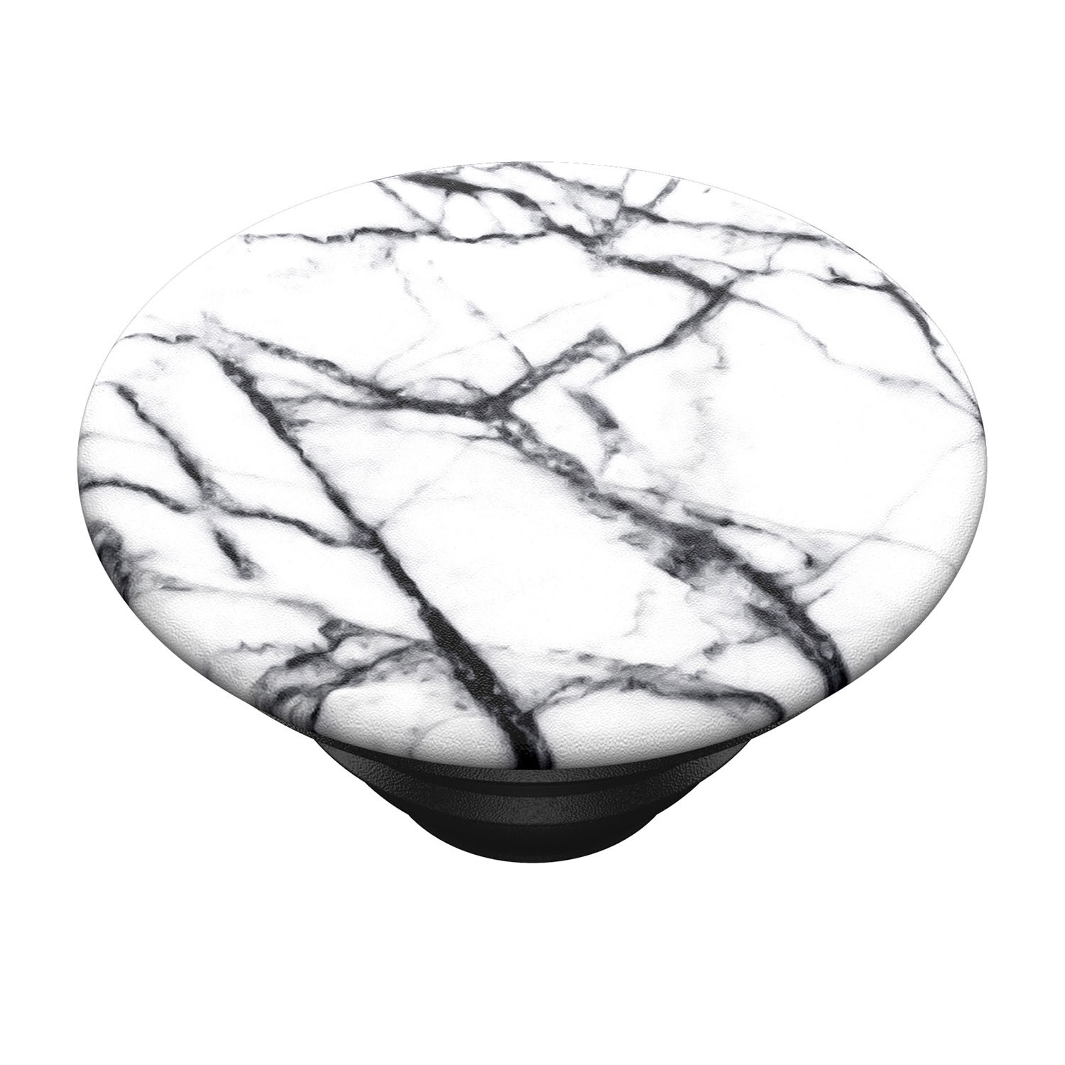 POPSOCKETS Dove White Marble Avtagbart Grip med stativfunksjon