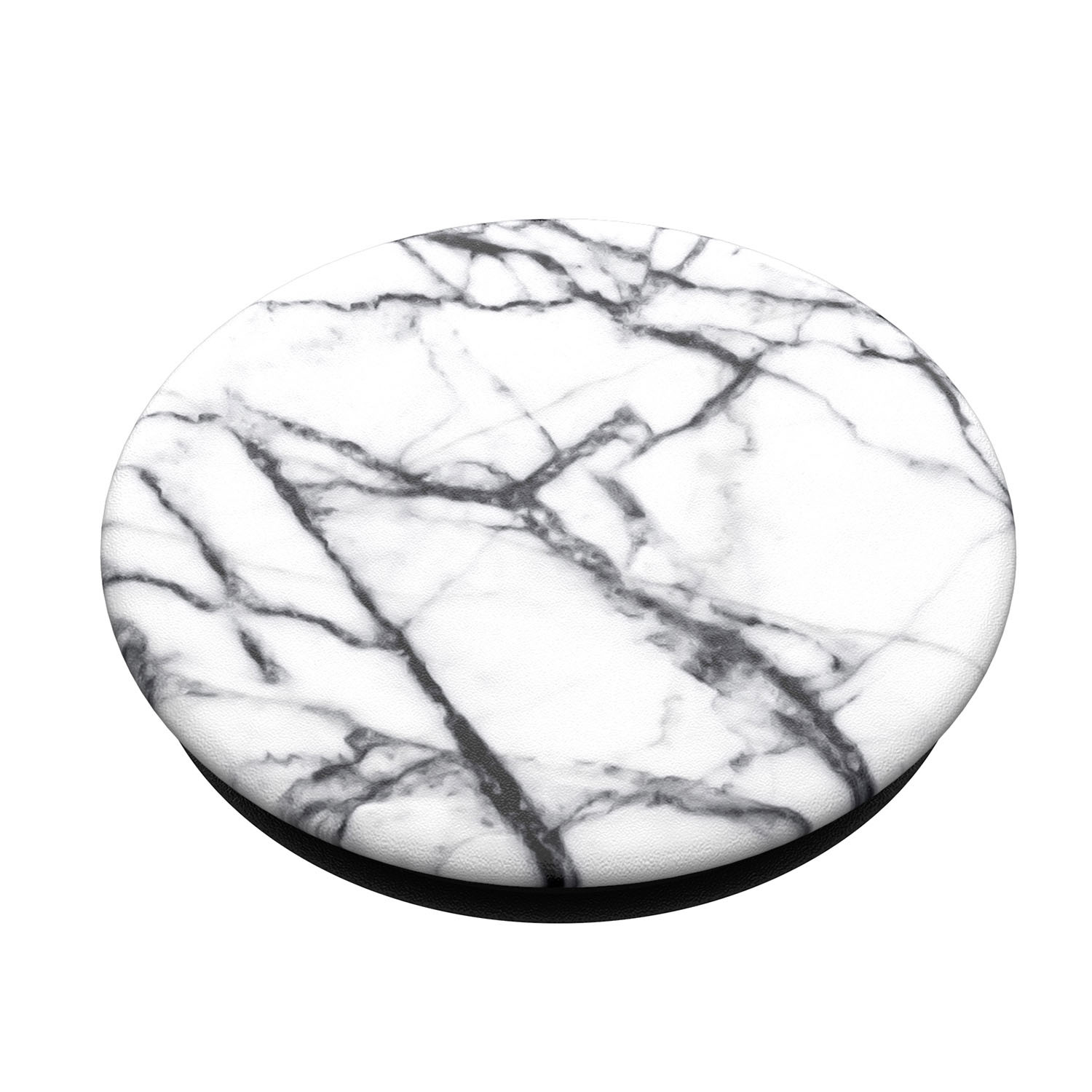 POPSOCKETS Dove White Marble Avtagbart Grip med stativfunksjon
