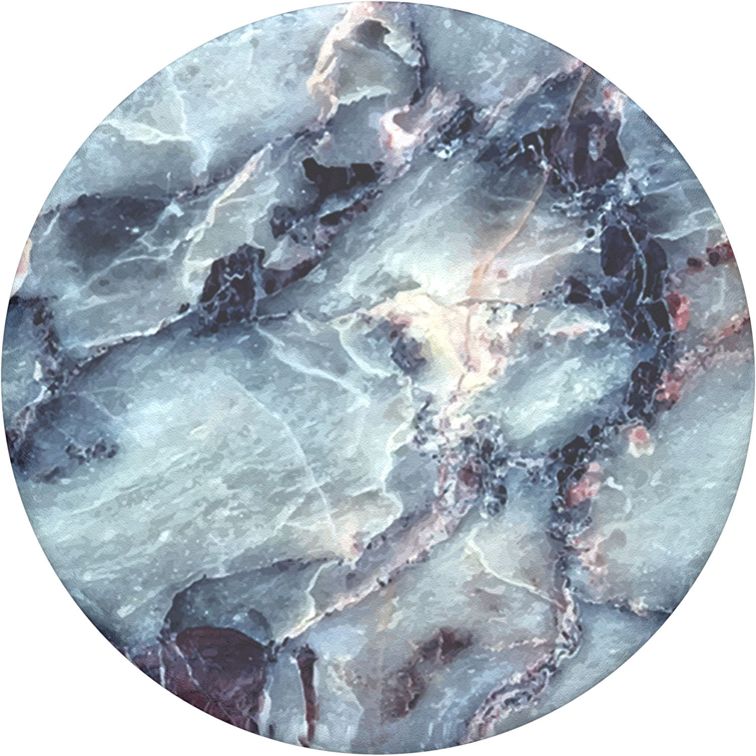 POPSOCKETS Blue Marble Avtagbart Grip med stativfunksjon