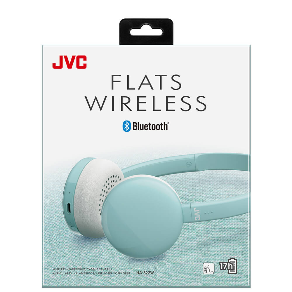 JVC Hodetelefon On-Ear S22 Trådløs Mint