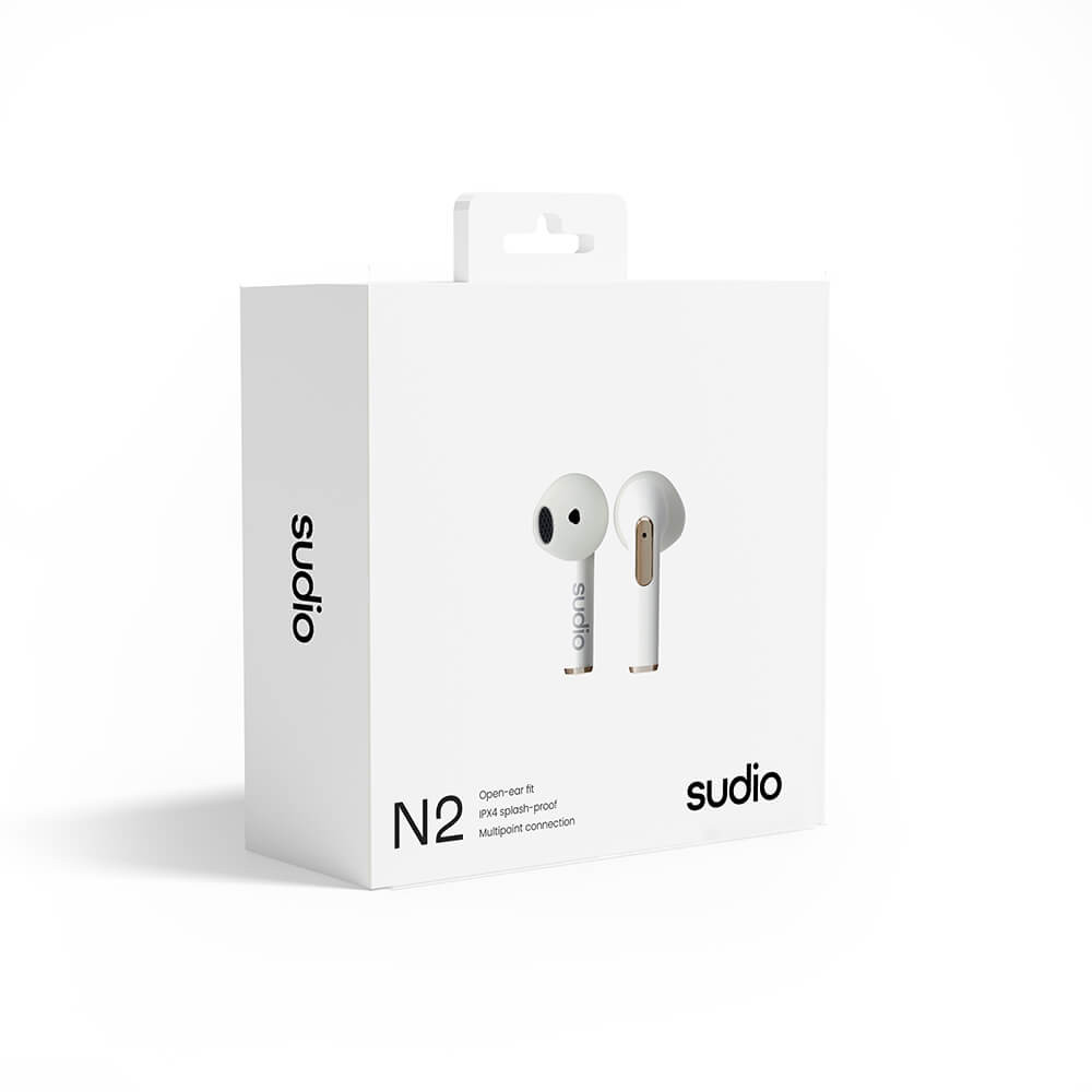 SUDIO Headphone In-Ear N2 True Wireless White