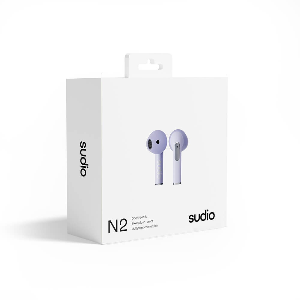 SUDIO Headphone In-Ear N2 True Wireless Purple