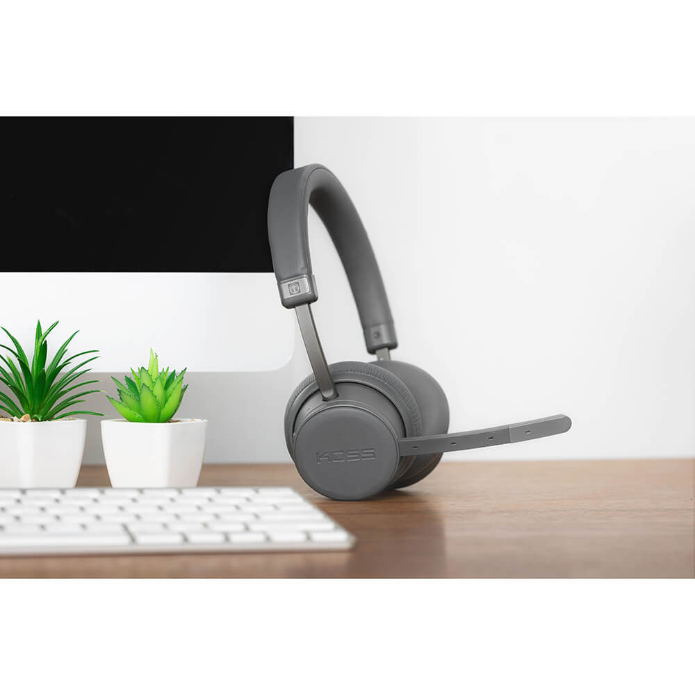 KOSS Headset CS340iBT Qz Over-Ear Mic Remote Svart