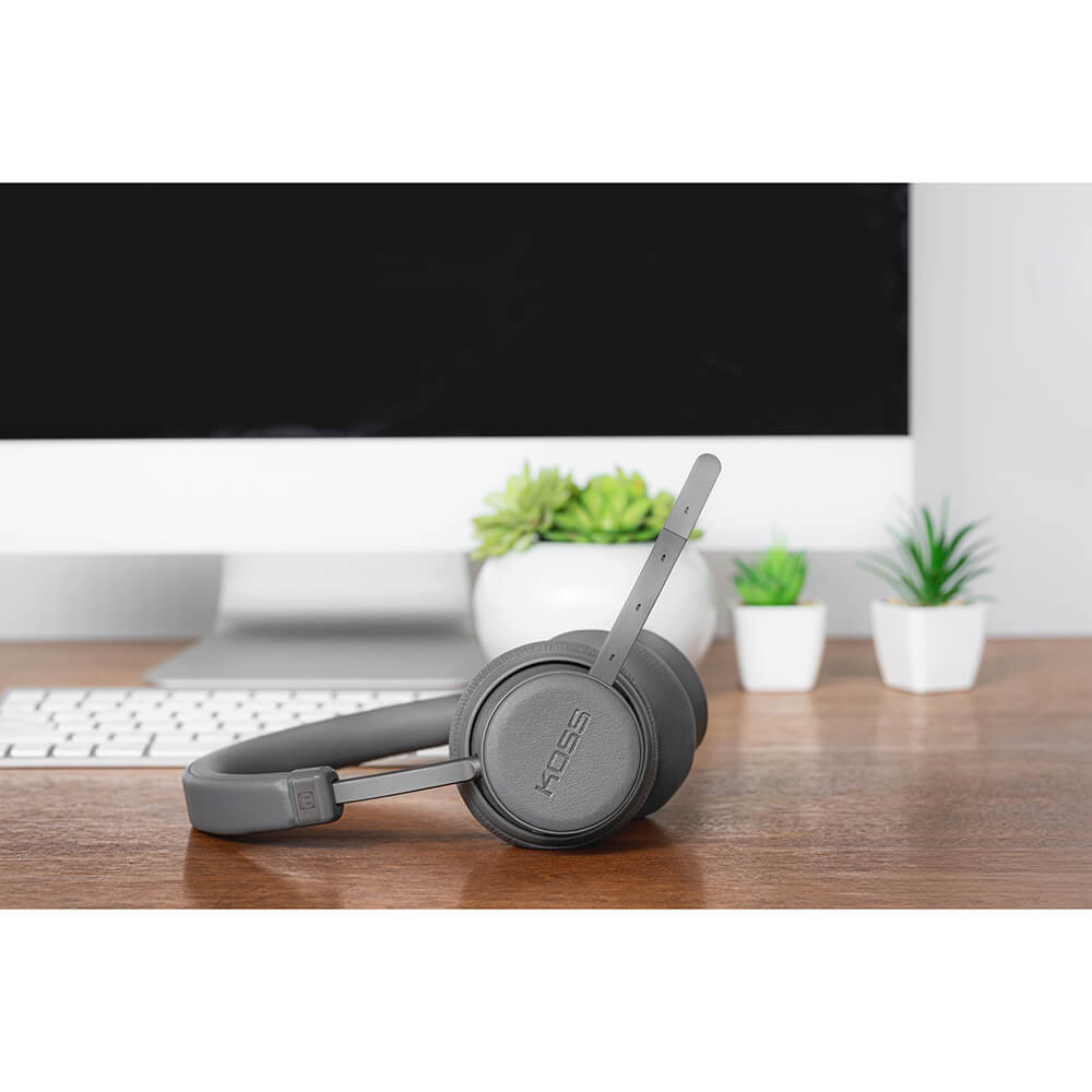 KOSS Headset CS340iBT Qz Over-Ear Mic Remote Svart