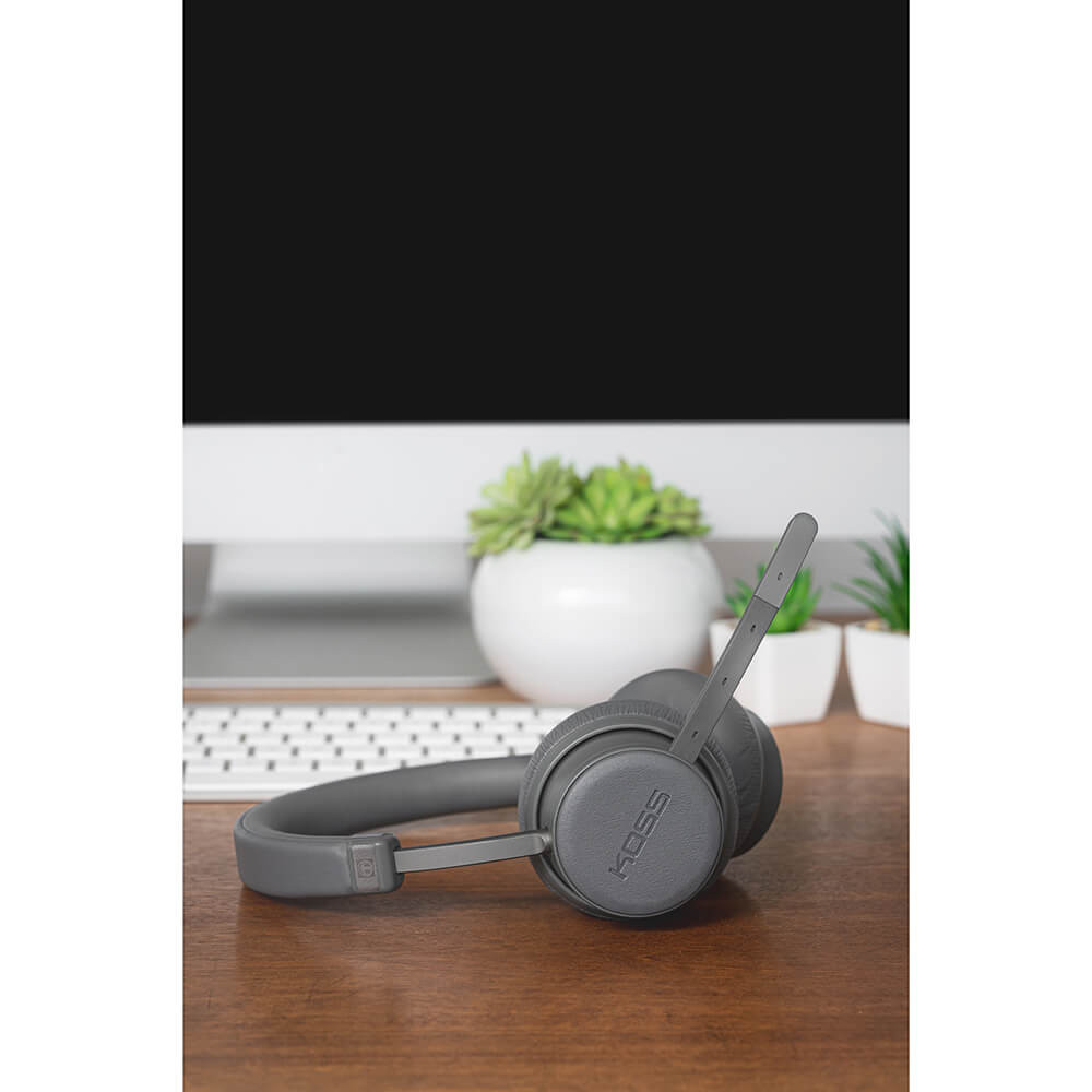 KOSS Headset CS340iBT Qz Over-Ear Mic Remote Svart