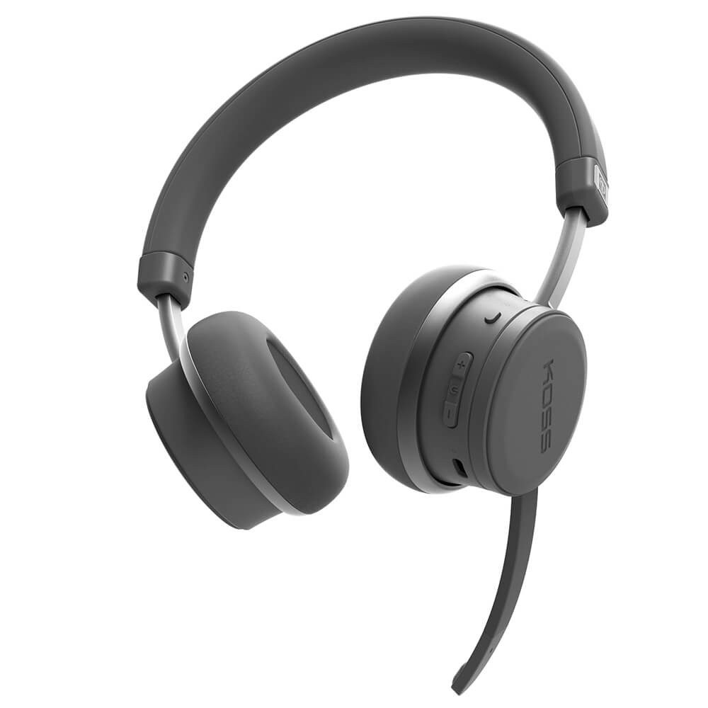 KOSS Headset CS340iBT Qz Over-Ear Mic Remote Svart