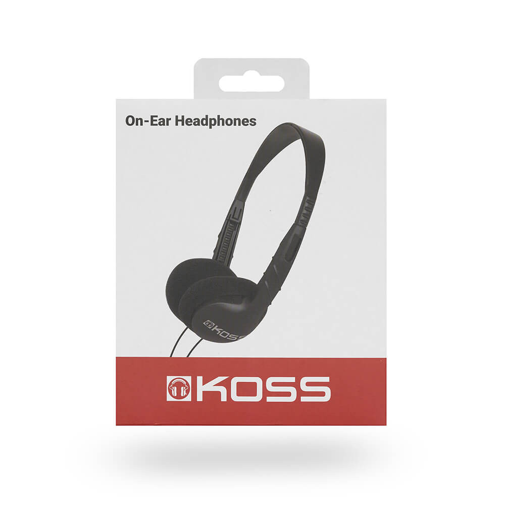 KOSS hodetelefon KPH5 Svart On-Ear Featherweight