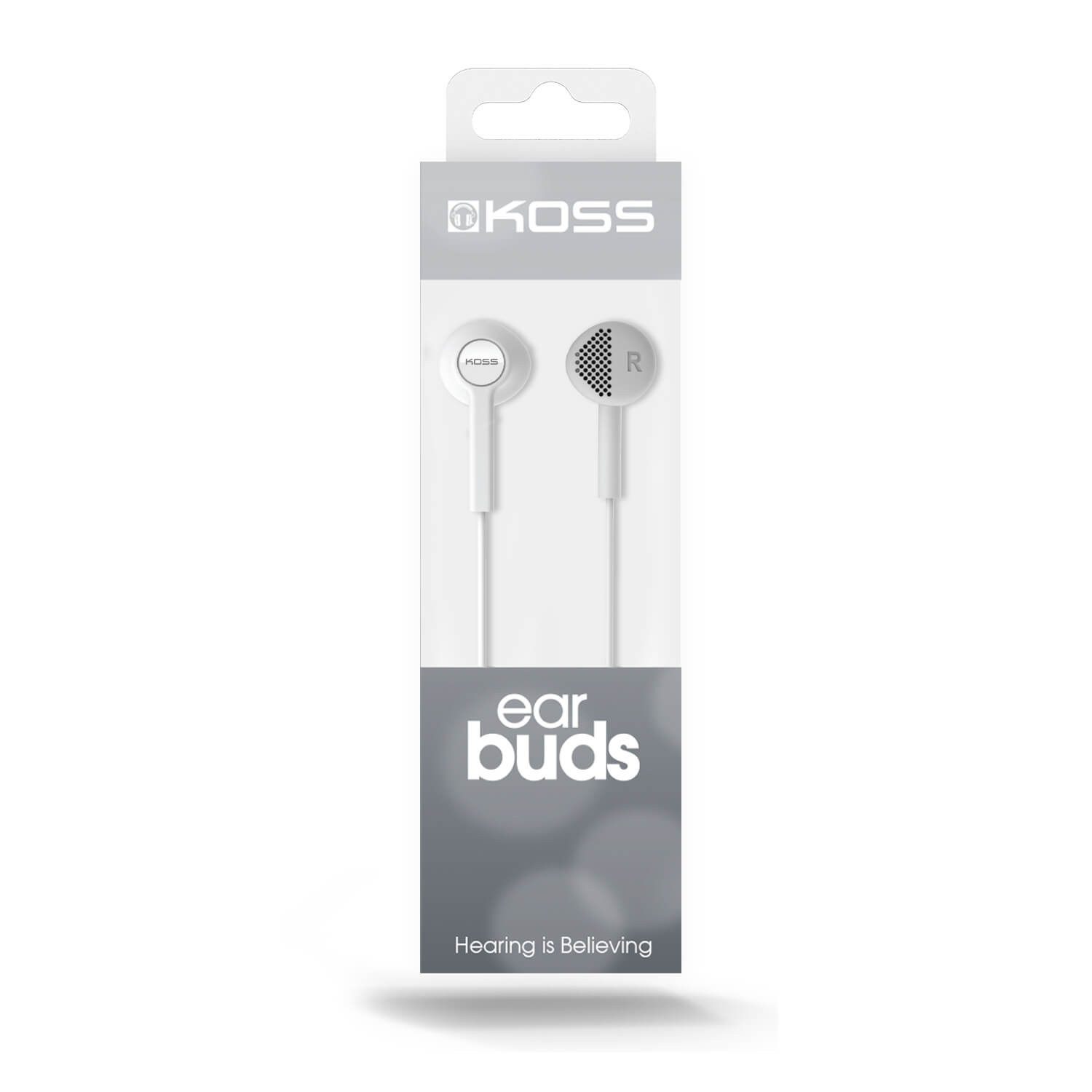 KOSS Øreplugger KE5 In-Ear Hvit