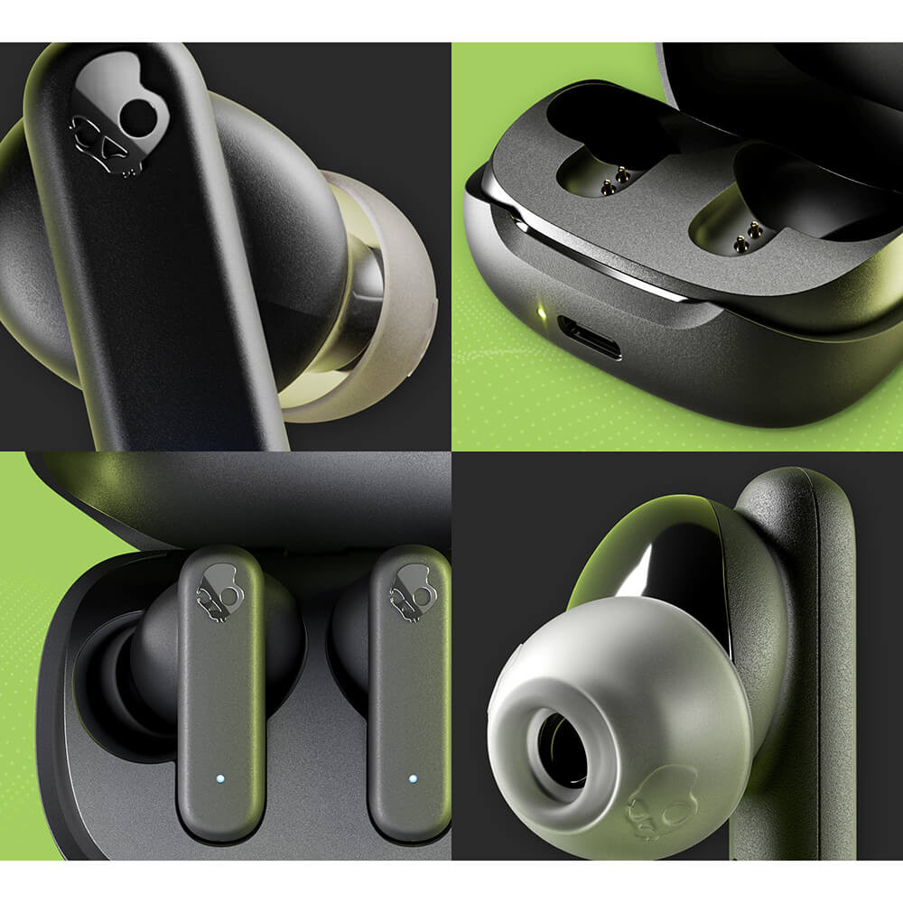 SKULLCANDY Headphone Smokin Buds True WirelessIn-Ear Black