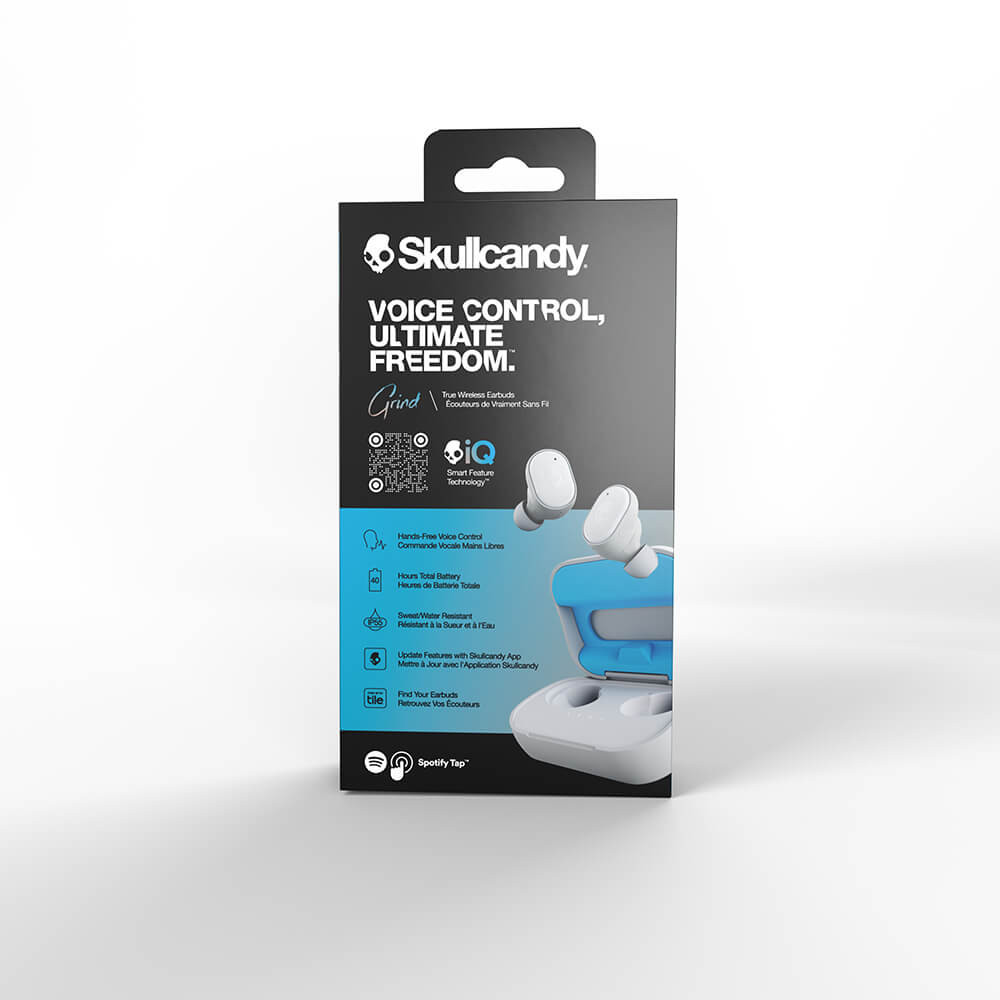 SKULLCANDY Hodetelefon Grind True Wireless In-Ear Ljusgrå