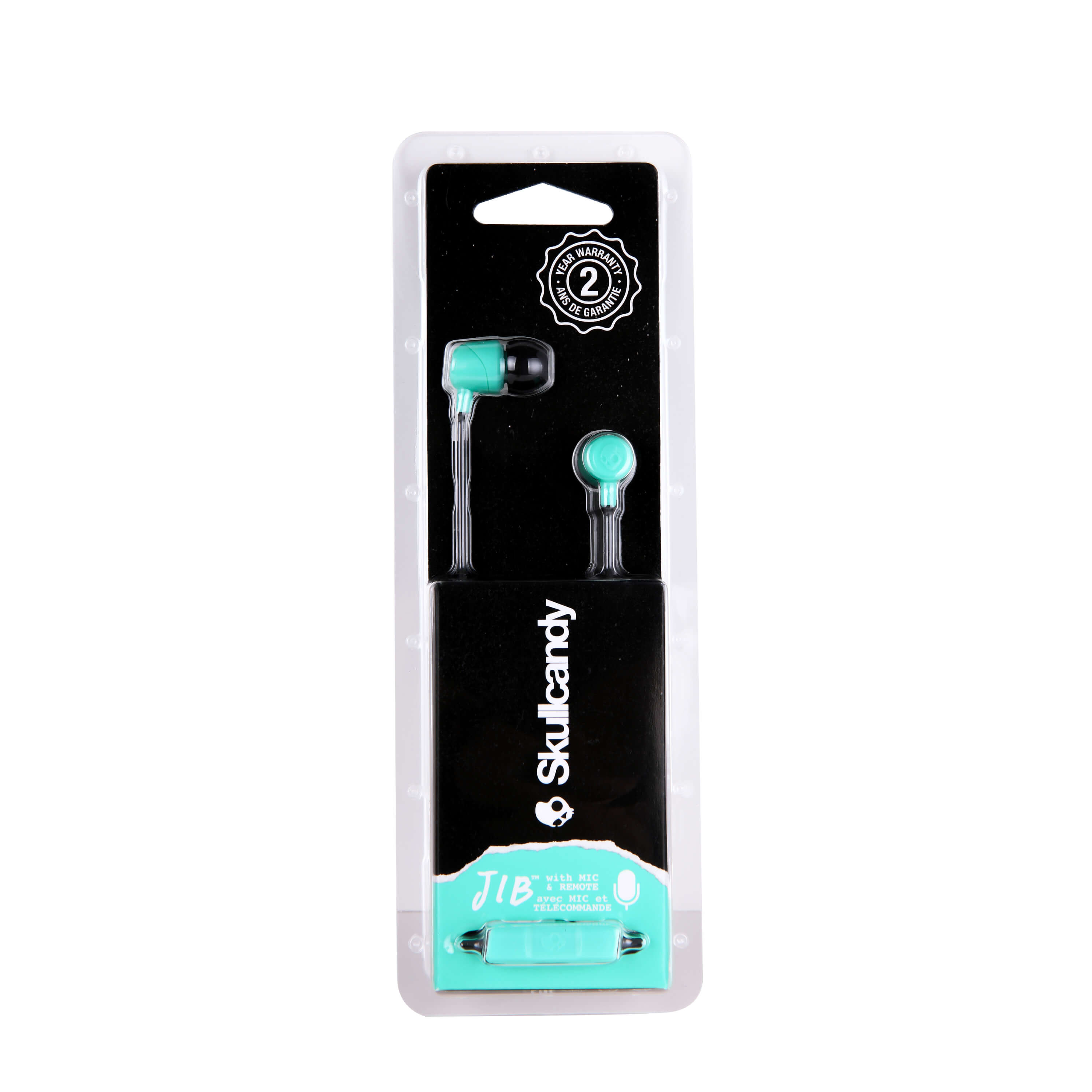 SKULLCANDY Øreplugger JIB In-Ear Mic Mint/Grøn