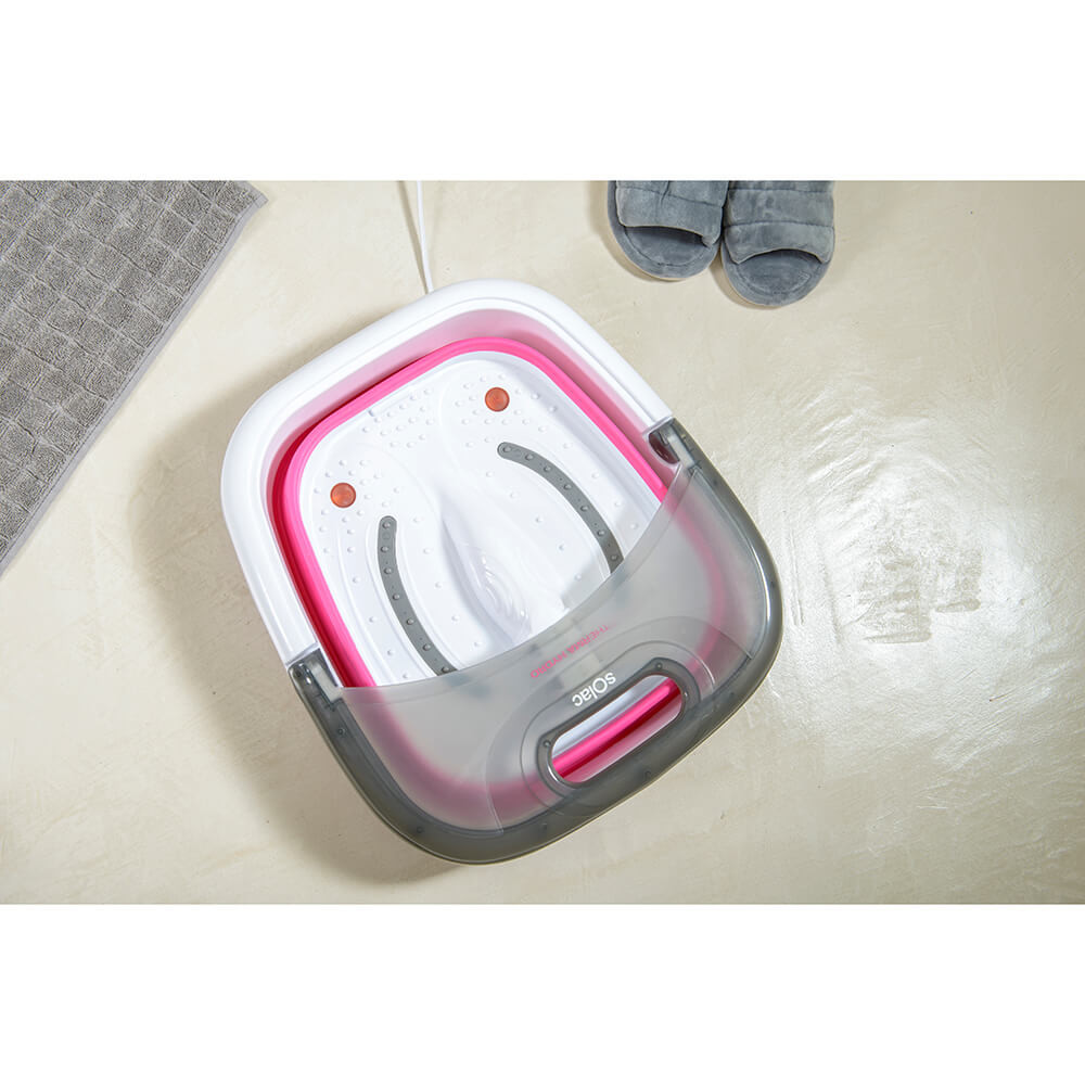 SOLAC Foot Massager Foldable Therma Hydro