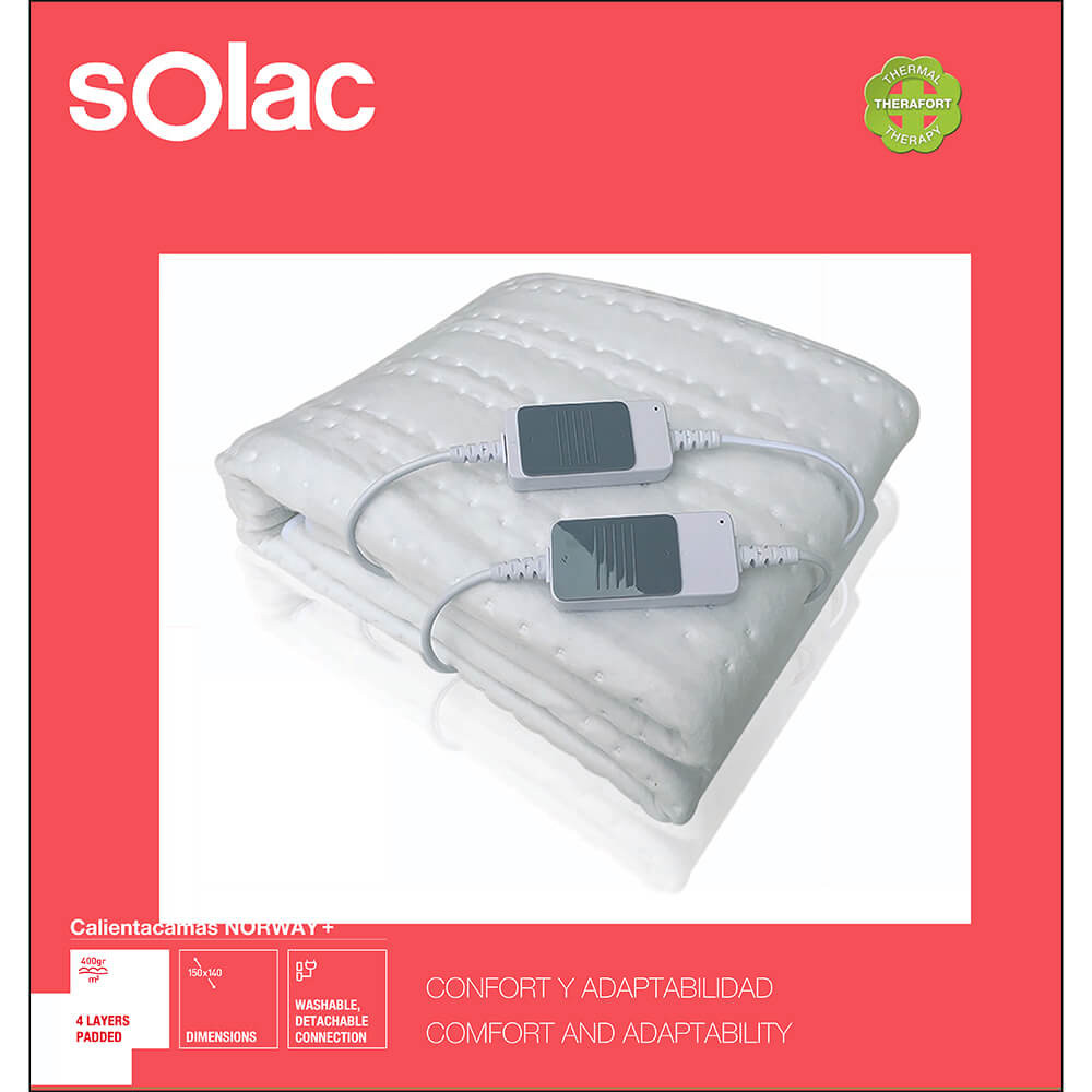 SOLAC Heated Mattress Norway+ 120W