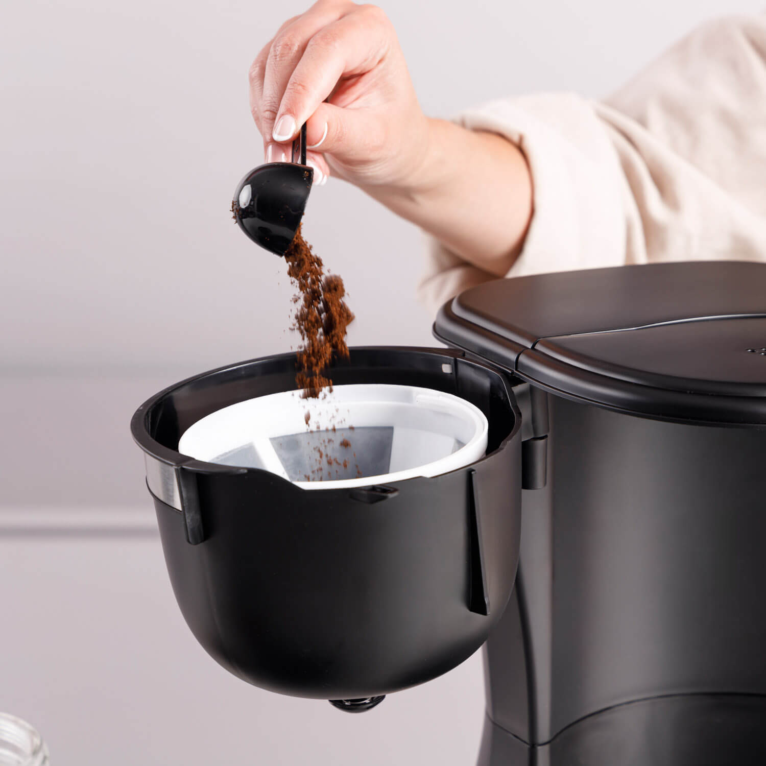 TAURUS Coffee Maker Verona 12 Black