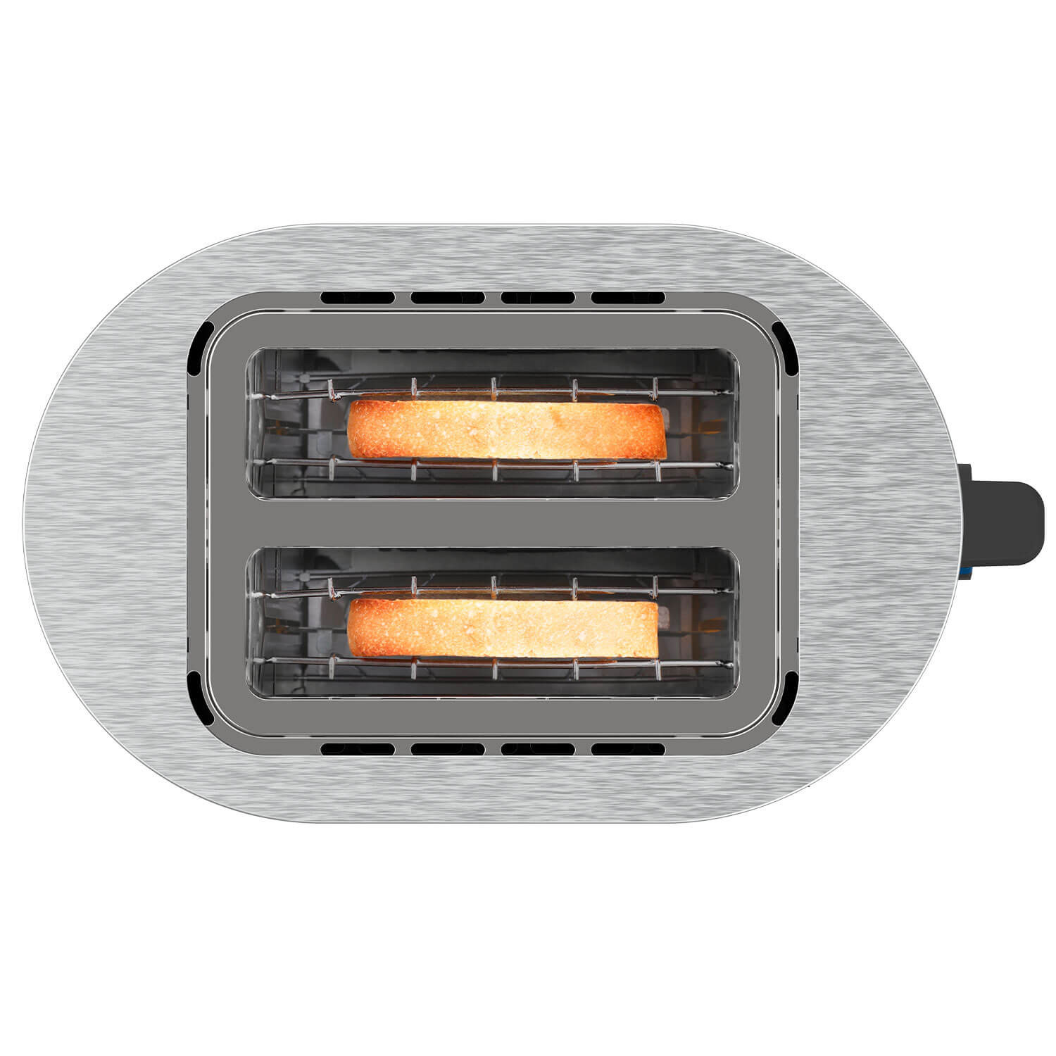 TAURUS Toaster Two Slot Stainless Steel
