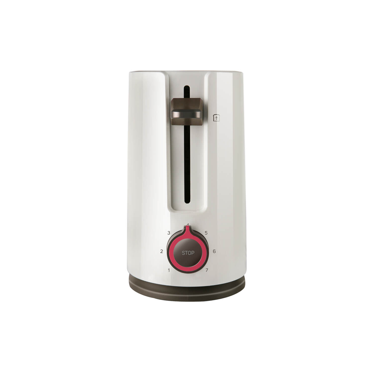 TAURUS Toaster One Slot Long 1000W White