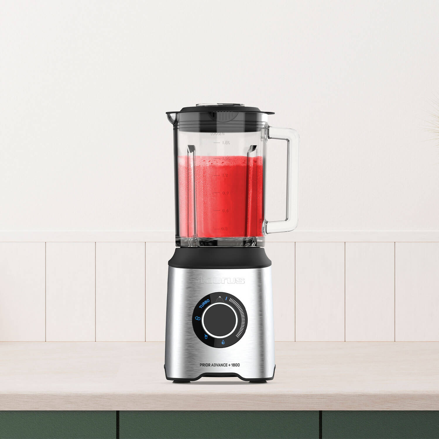 TAURUS Jar Blender 1800W Pulp Filter