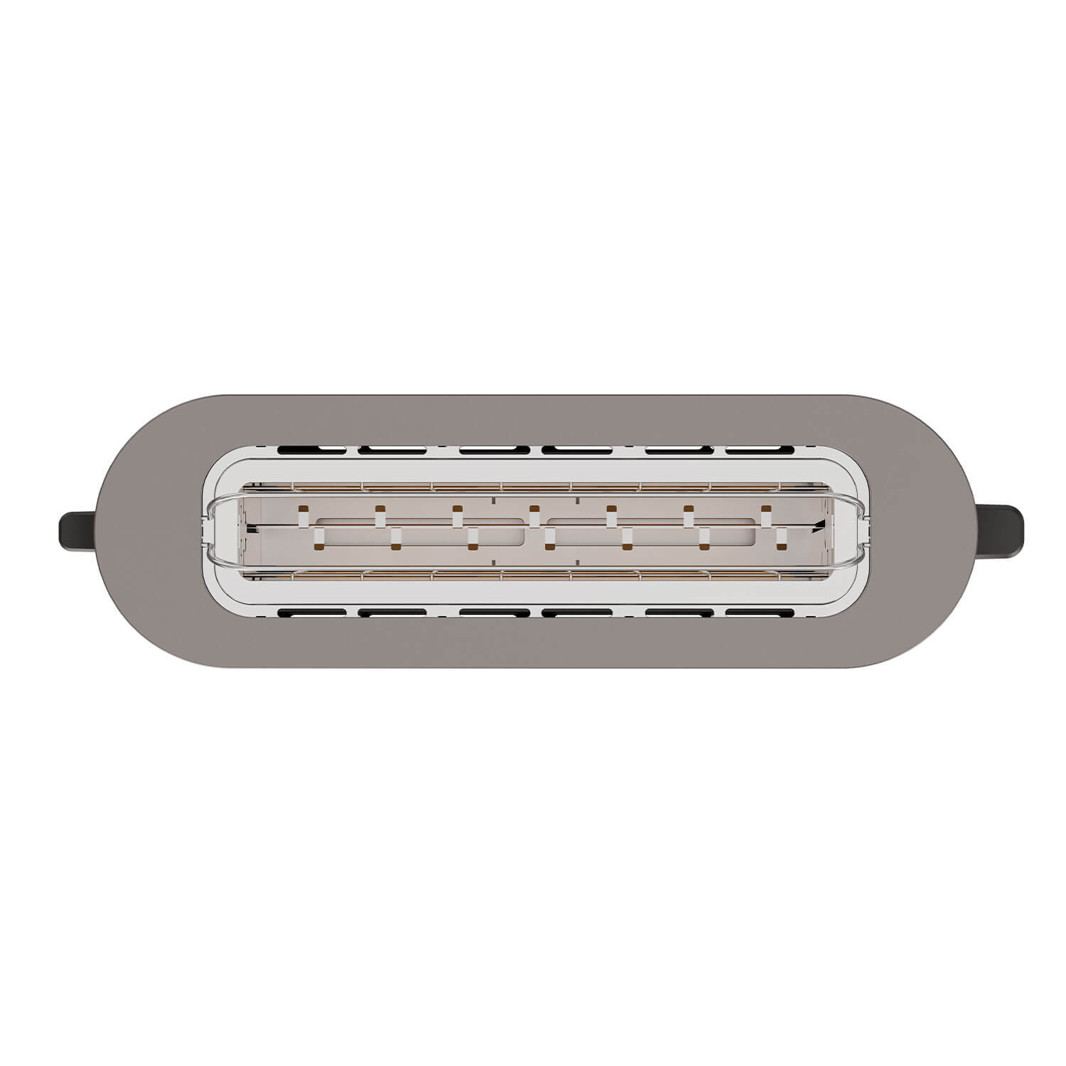 BLACK+DECKER Toaster Long Slot 1000W Inox