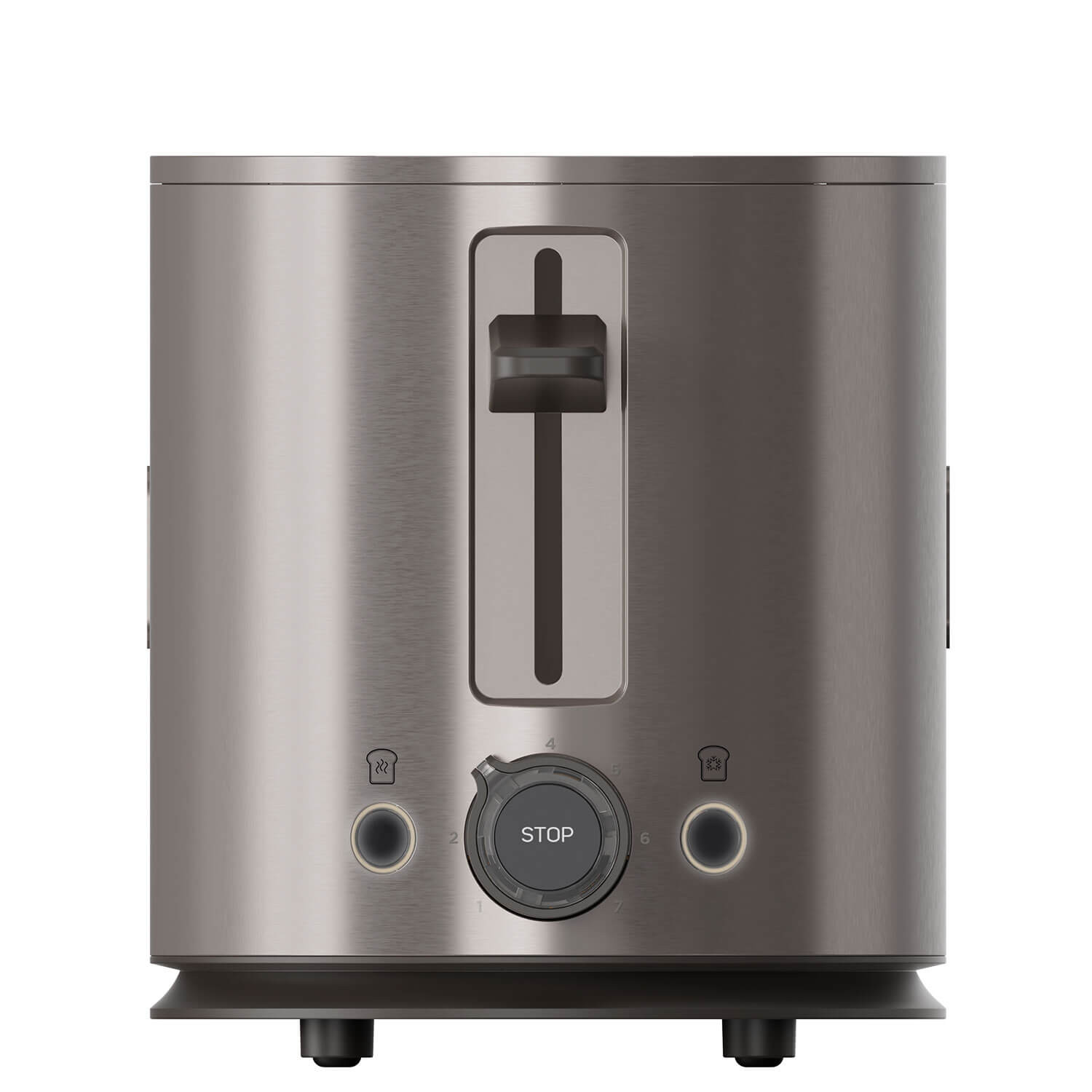 BLACK+DECKER Toaster 2 Slot 900W Inox