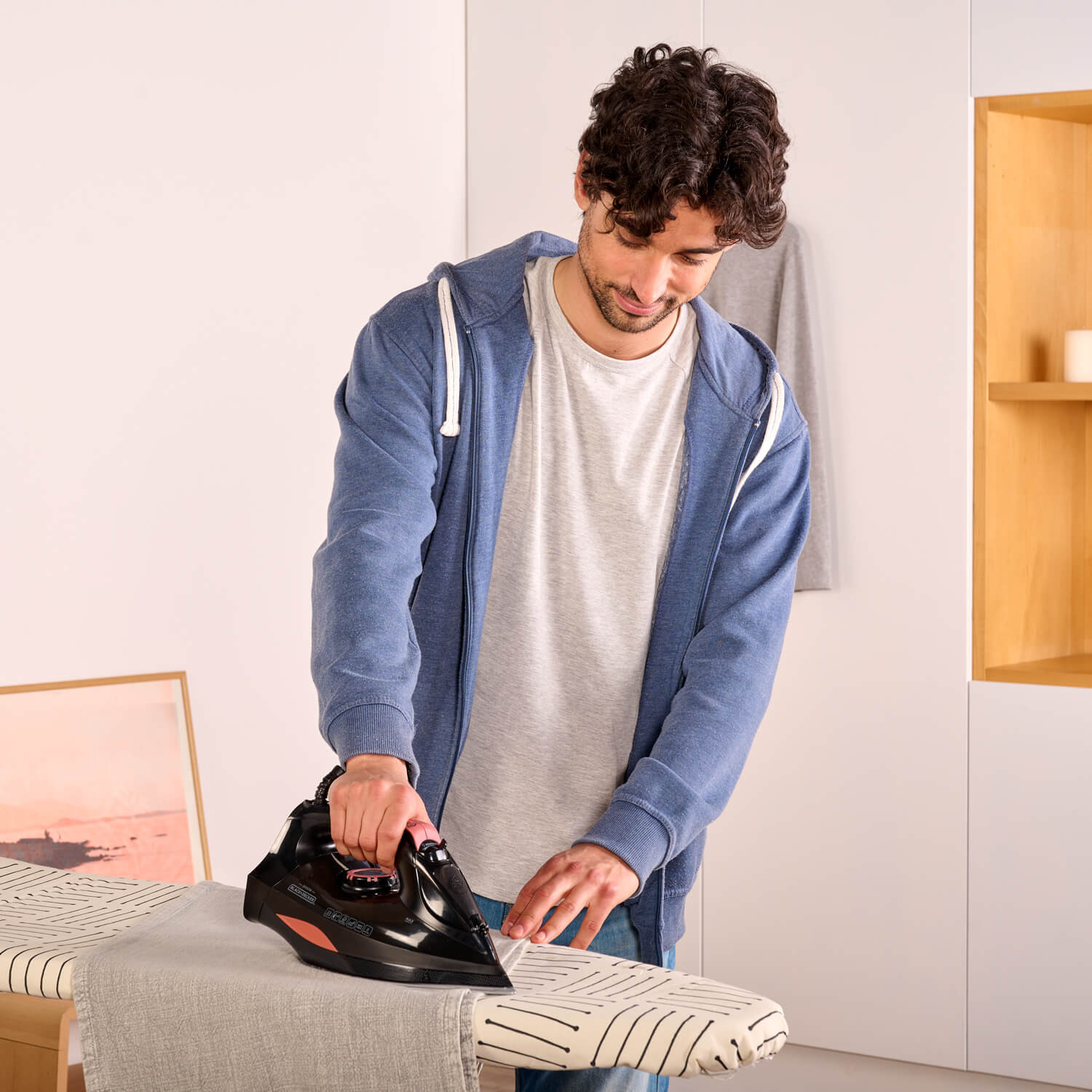 BLACK+DECKER Steam Iron 3000W  Black
