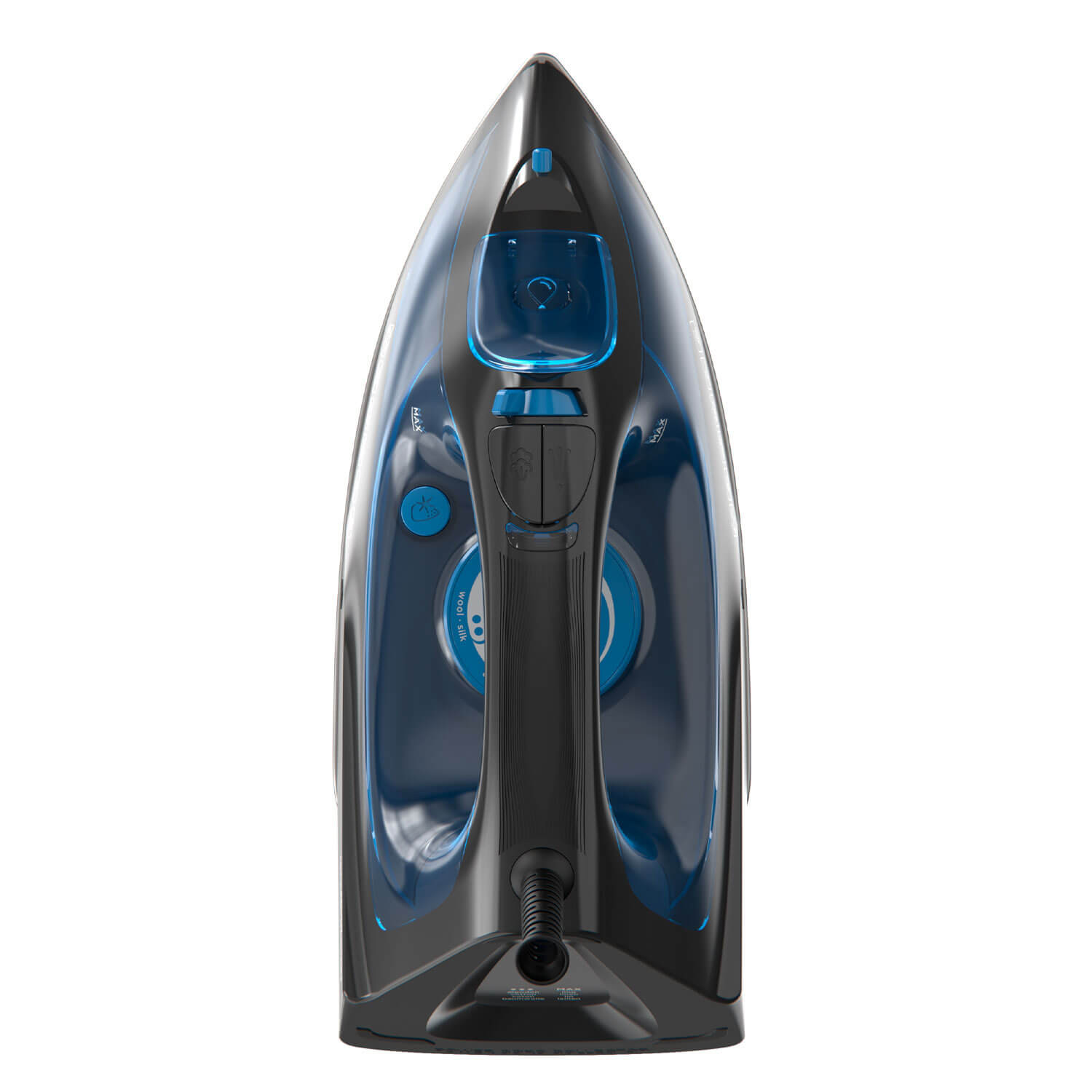BLACK+DECKER Steam Iron 2600W  Blue