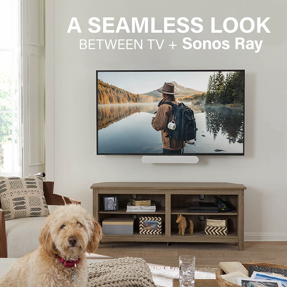SANUS Soundbar Mount for Sonos Ray Black