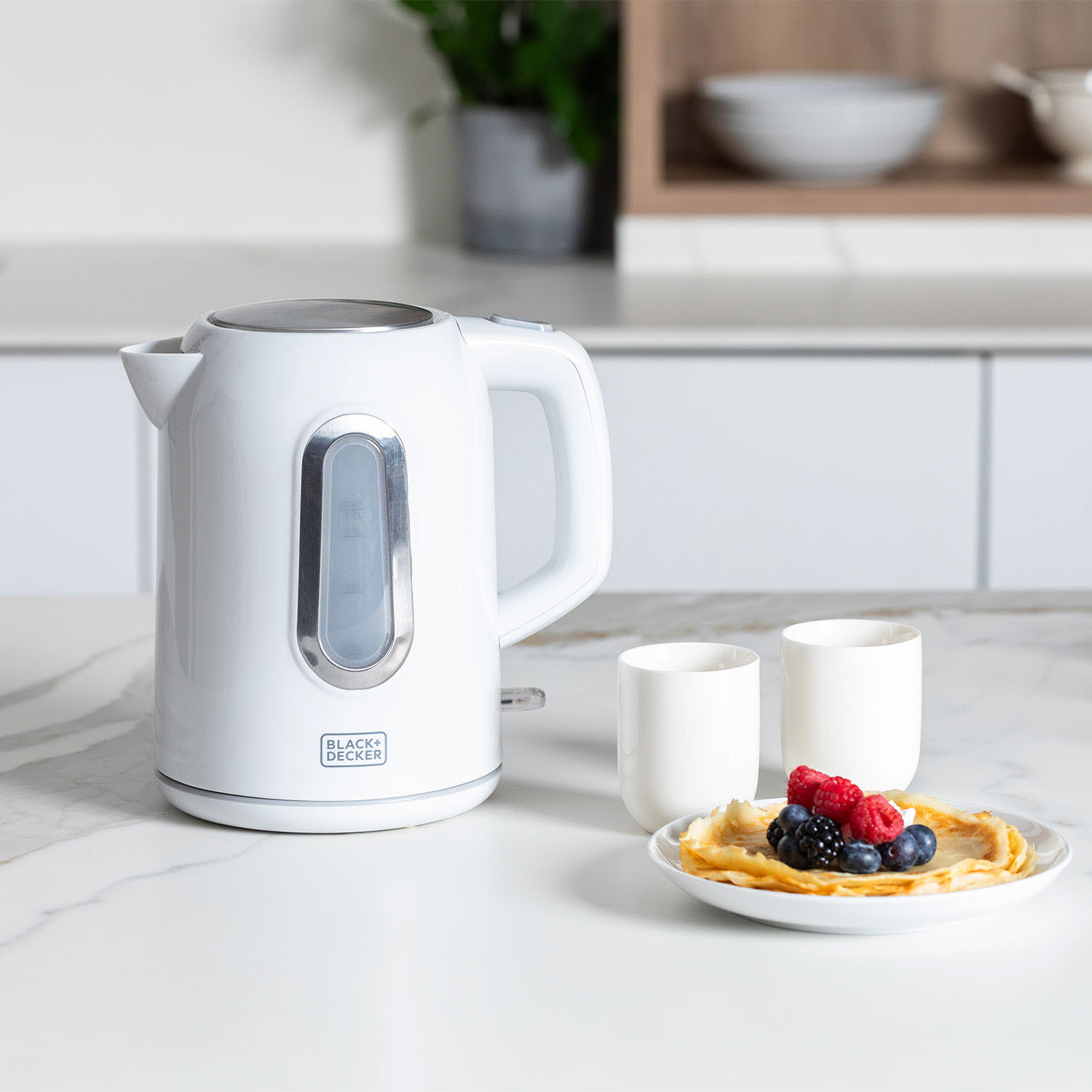 BLACK+DECKER Kettle 1,7L White