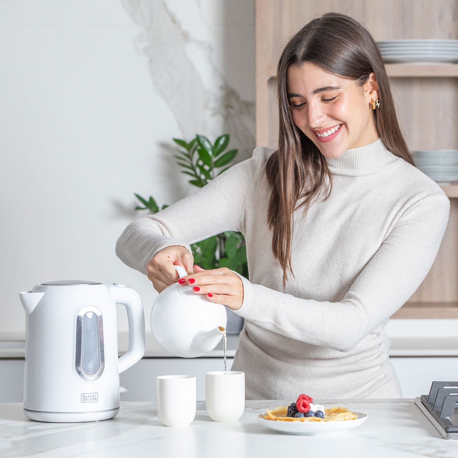 BLACK+DECKER Kettle 1,7L White