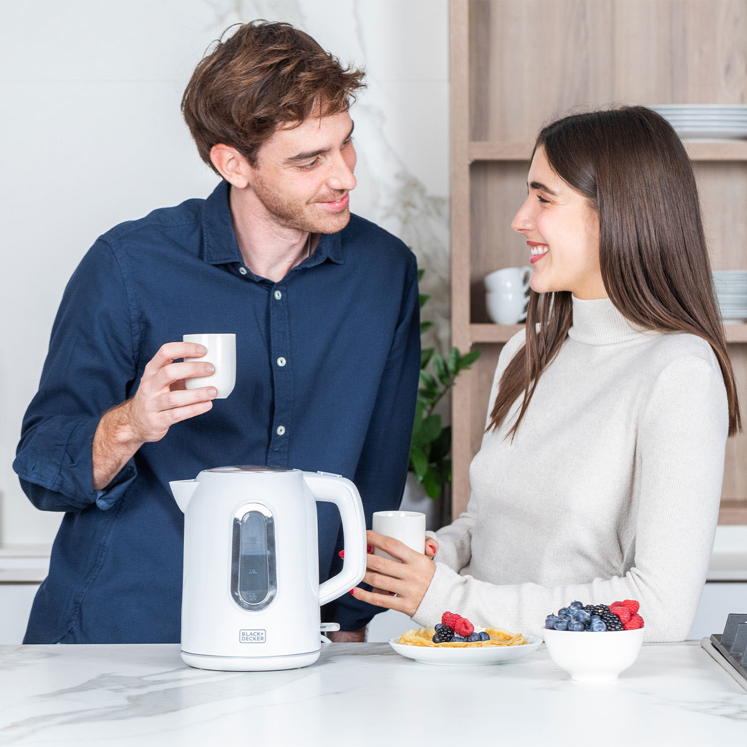 BLACK+DECKER Kettle 1,7L White