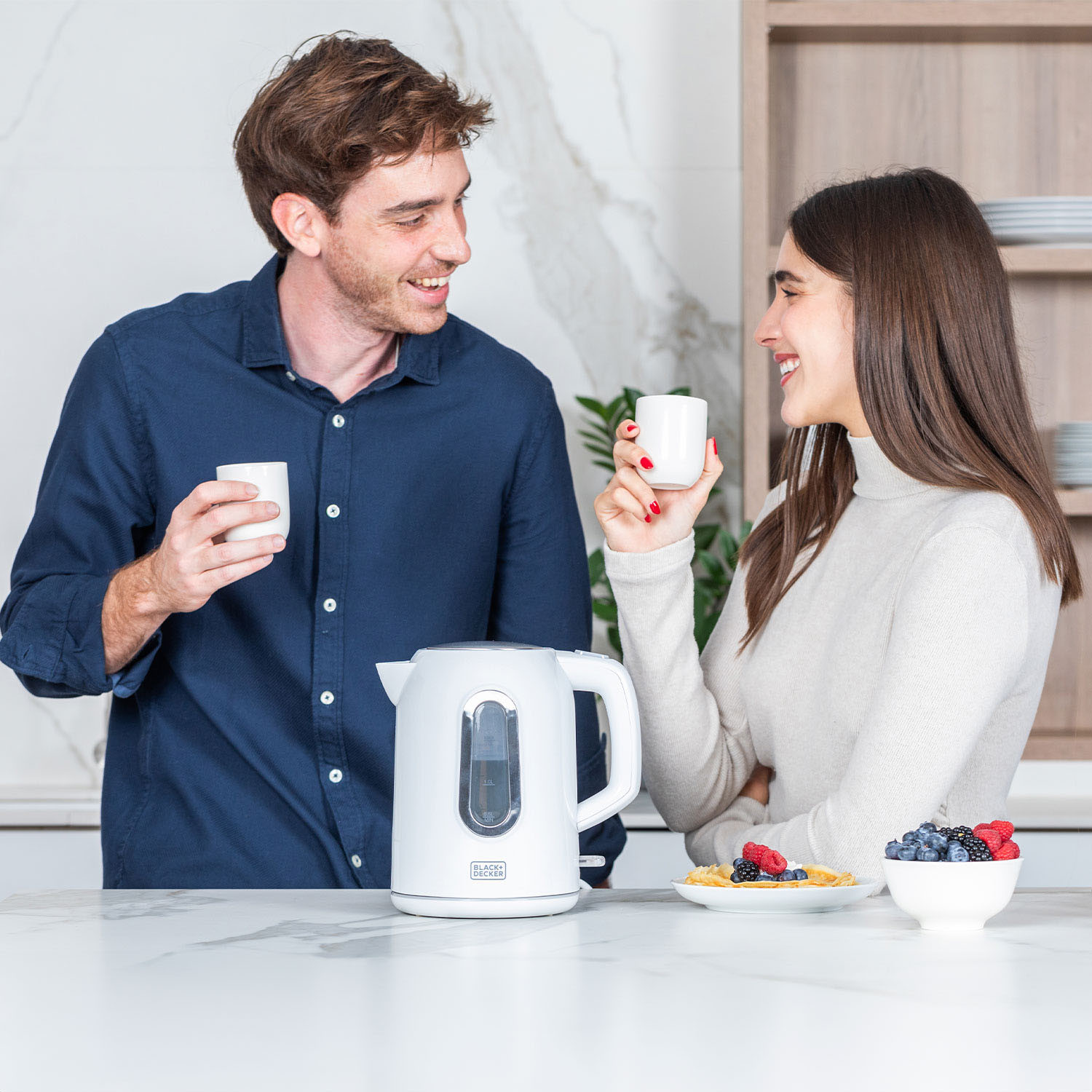 BLACK+DECKER Kettle 1,7L White