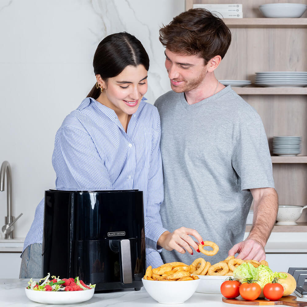 BLACK+DECKER AIR Fryer Black 5L 1450W