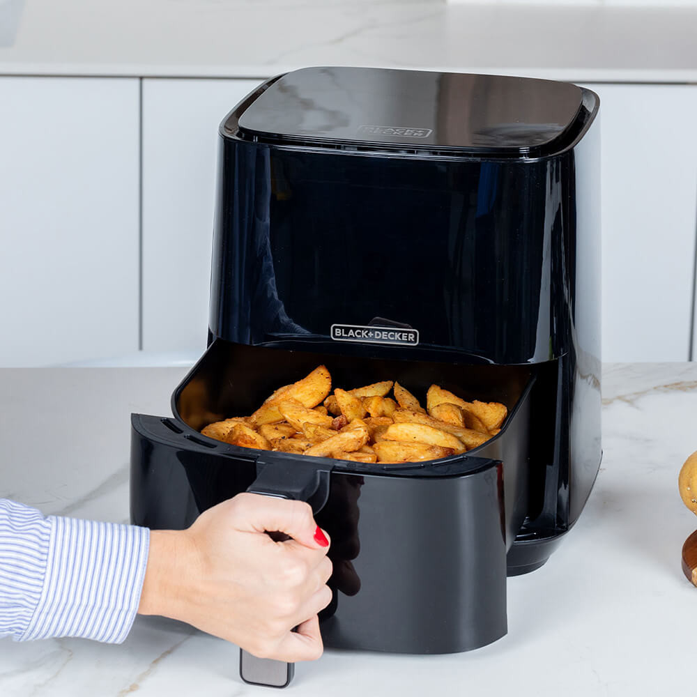 BLACK+DECKER AIR Fryer Black 5L 1450W