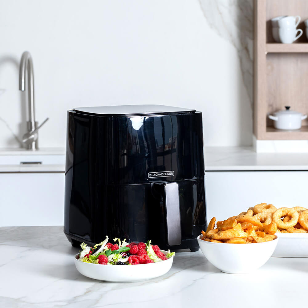 BLACK+DECKER AIR Fryer Black 5L 1450W